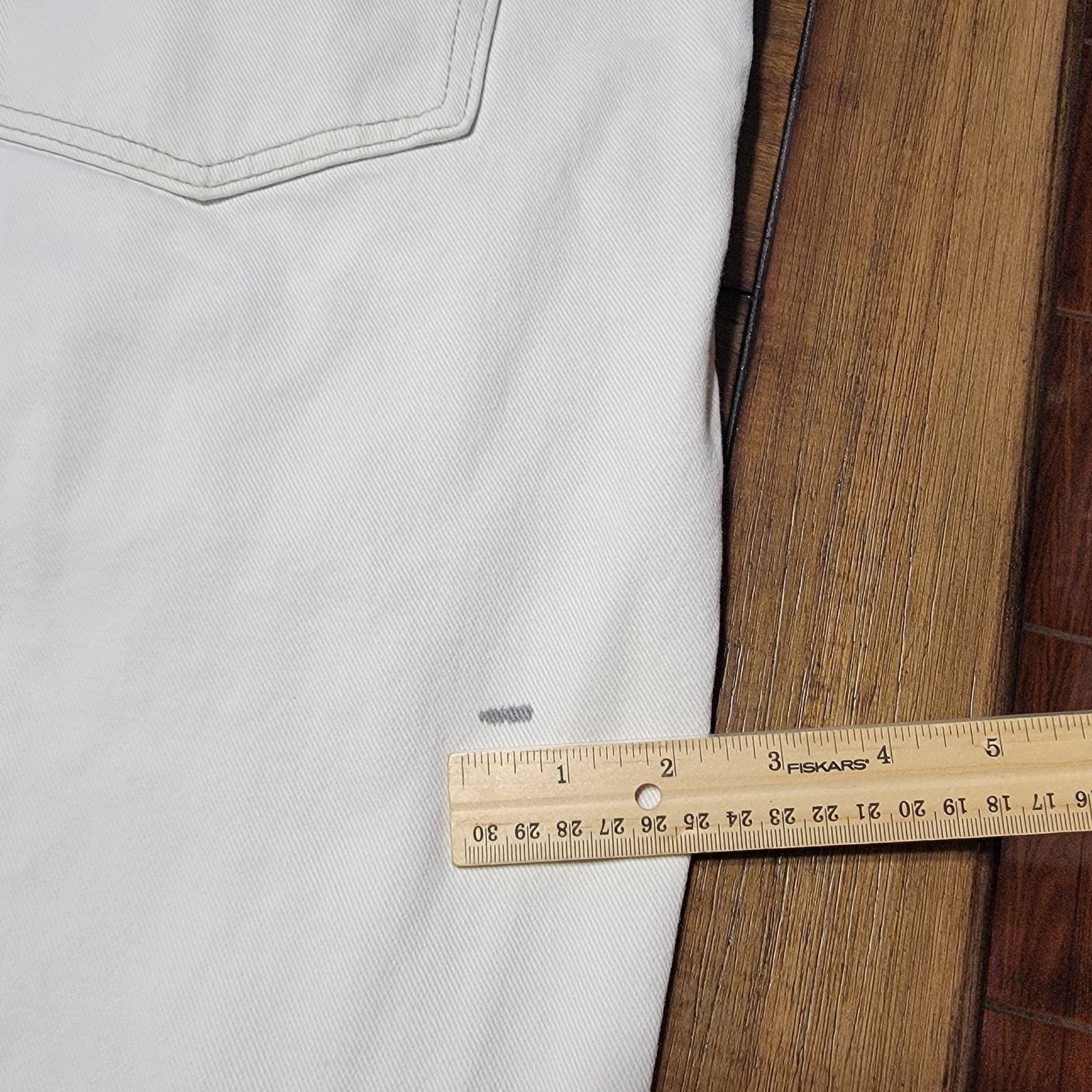 Cabelas Cabela's White Straight Denim Jeans - Size W50 X L32 Size US 44 / EU 60 - 8 Thumbnail
