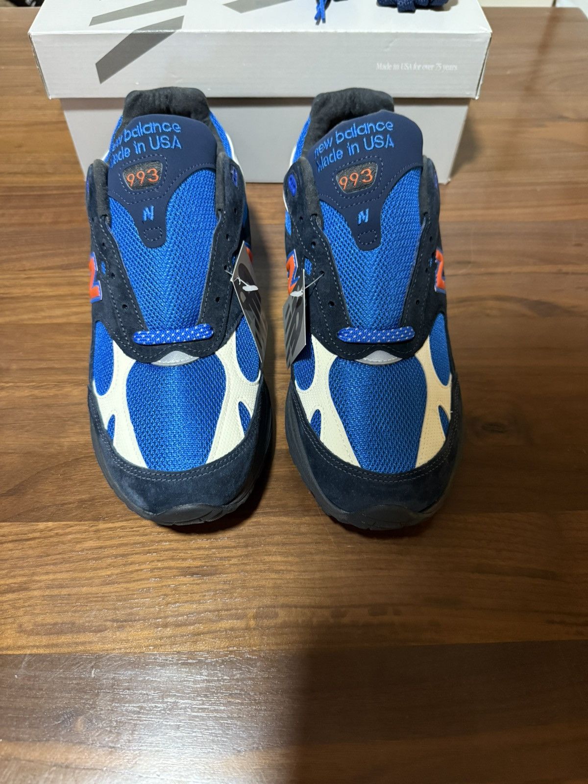 Kith × New Balance Kith New Balance Madison Square Garden Made USA 993 Size 11 Size US 11 / EU 44 - 4 Thumbnail