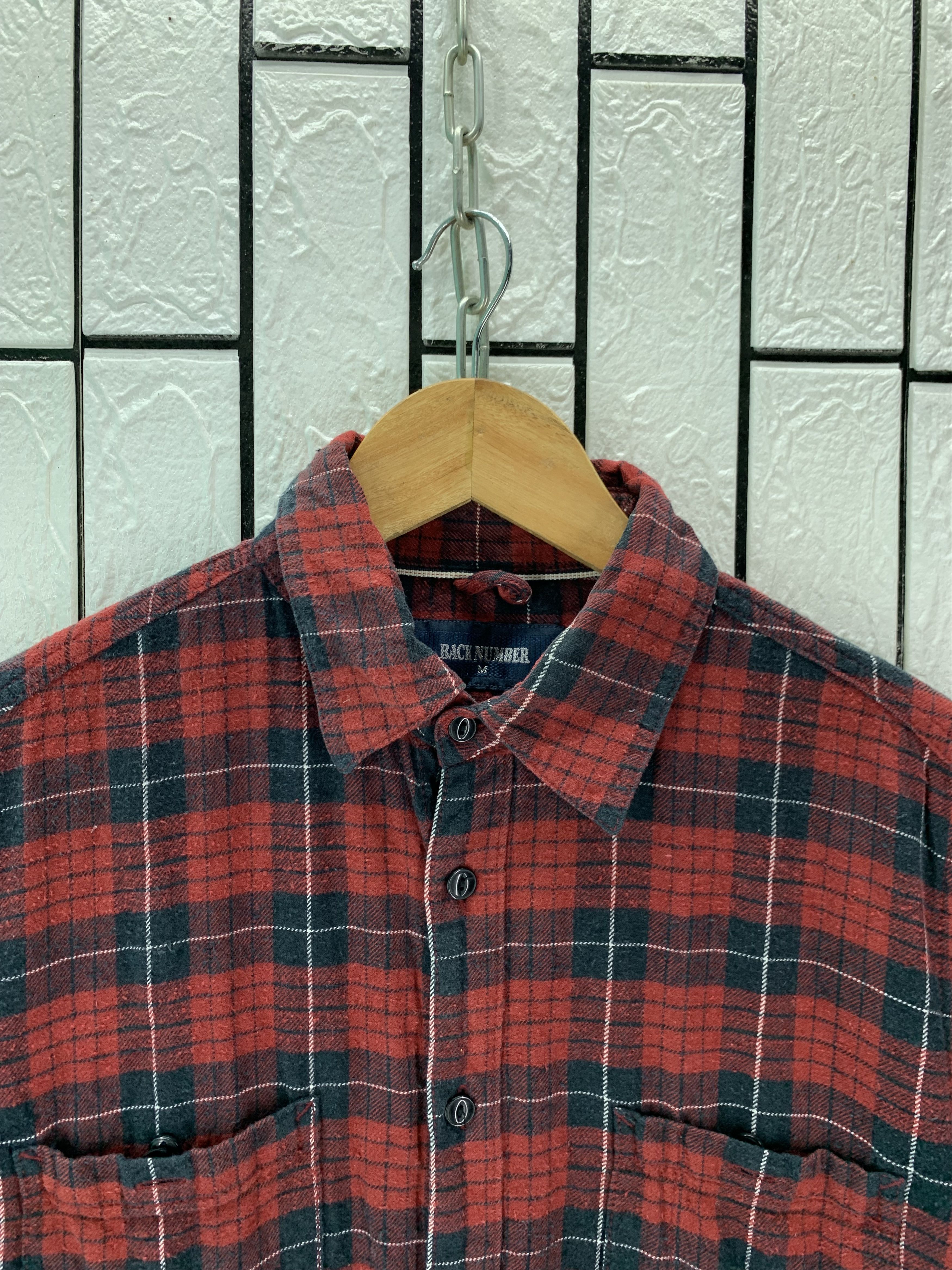 Japanese Brand Vintage Back Number Shirt Button Size US M / EU 48-50 / 2 - 4 Thumbnail