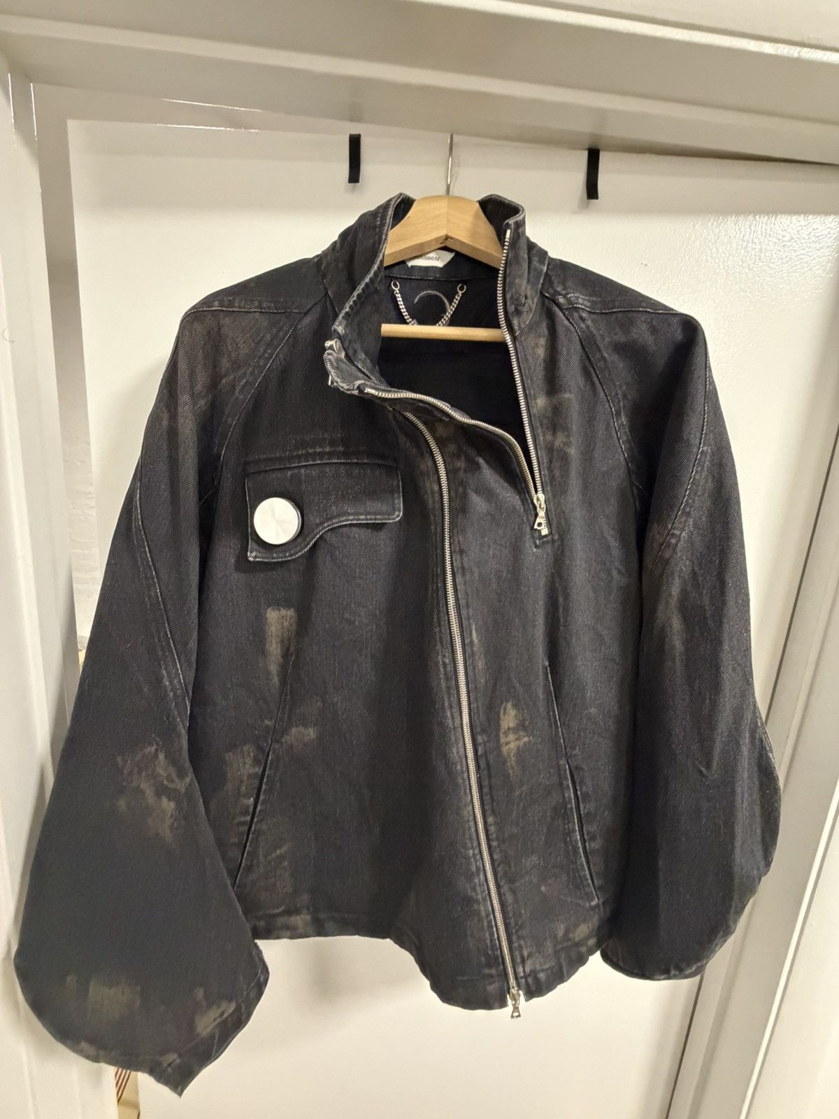 CMMAWEAR Cmmawear mud denim jacket Size US M / EU 48-50 / 2 - 3 Thumbnail