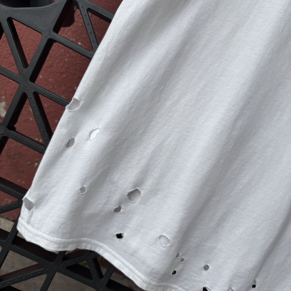 Japanese Brand Emo Grunge Zelos Skull Distressed Shirt Size M / US 6-8 / IT 42-44 - 15 Thumbnail