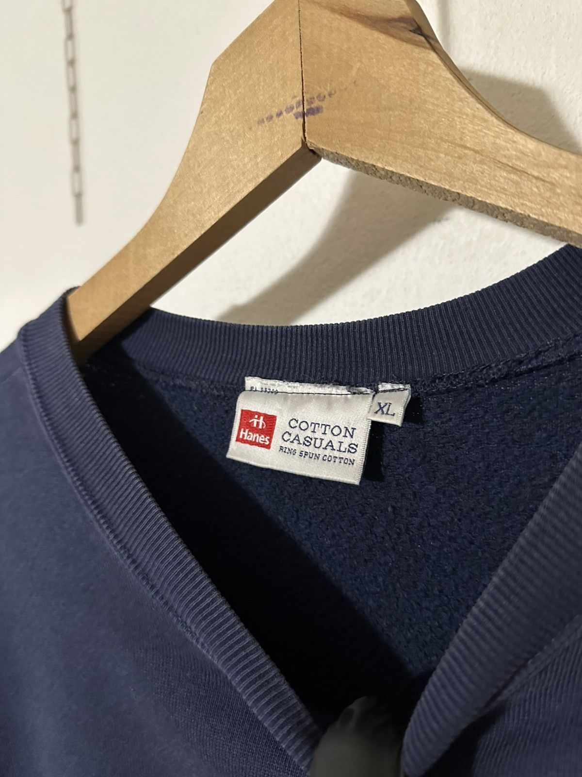 Hanes Hanes 💫VTG Sweatshirt Big Logo Size US XL / EU 56 / 4 - 4 Thumbnail
