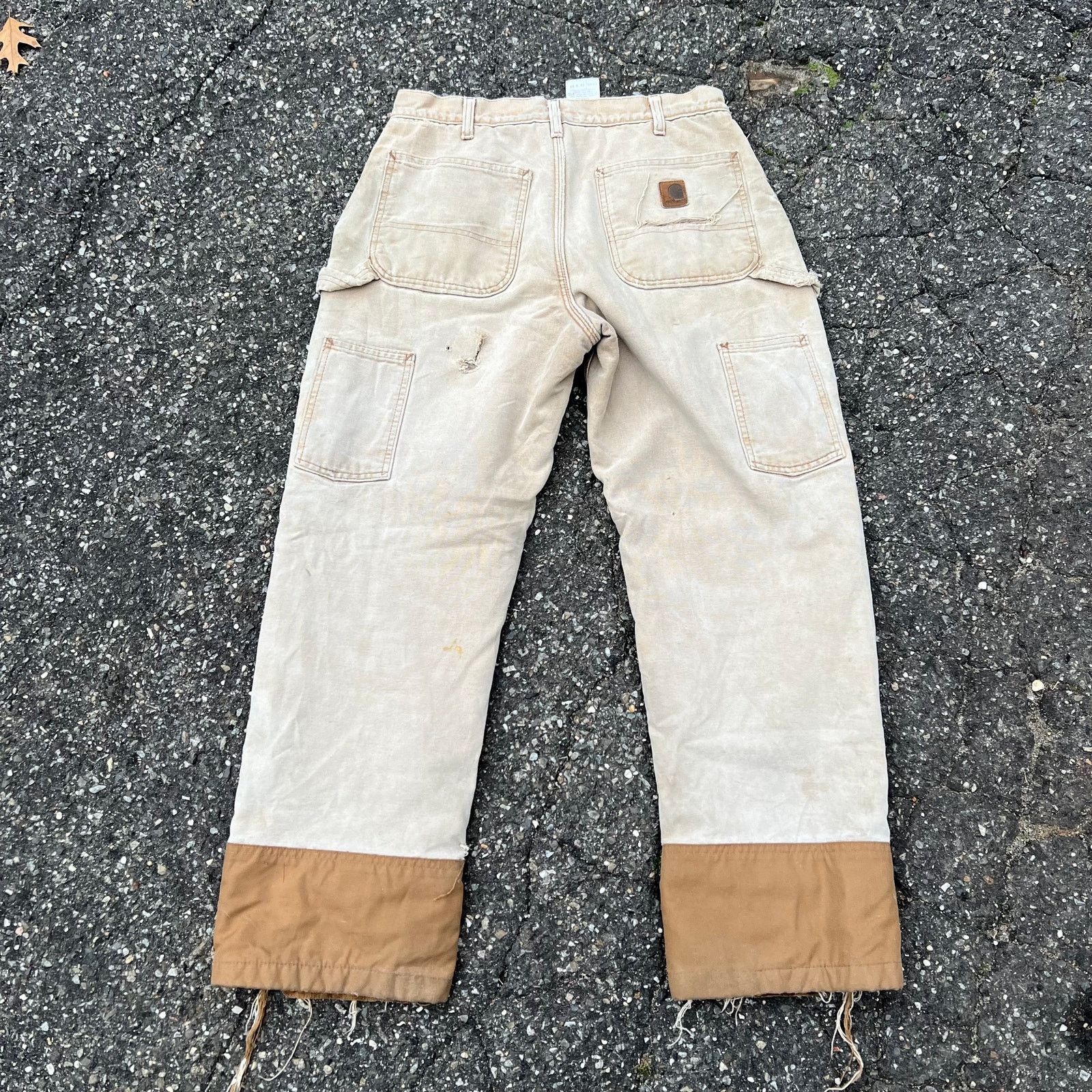 Carhartt Vintage carhartt brown double knee work wear carpenter pants Size US 30 / EU 46 - 5 Thumbnail