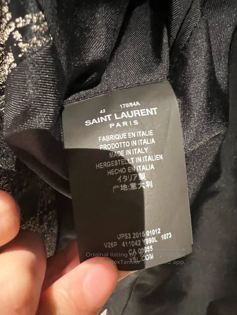 Saint Laurent Paris Saint Laurent Paris jacket Size US XS / EU 42 / 0 - 4 Thumbnail