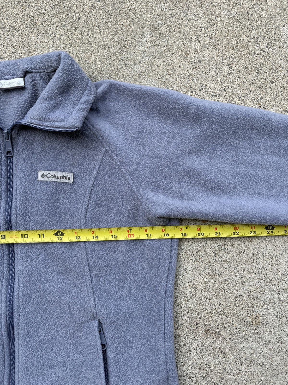 Columbia Columbia Benton Springs Grey Blue Zip Up Fleece Jacket Sz. M Size M / US 6-8 / IT 42-44 - 6 Thumbnail