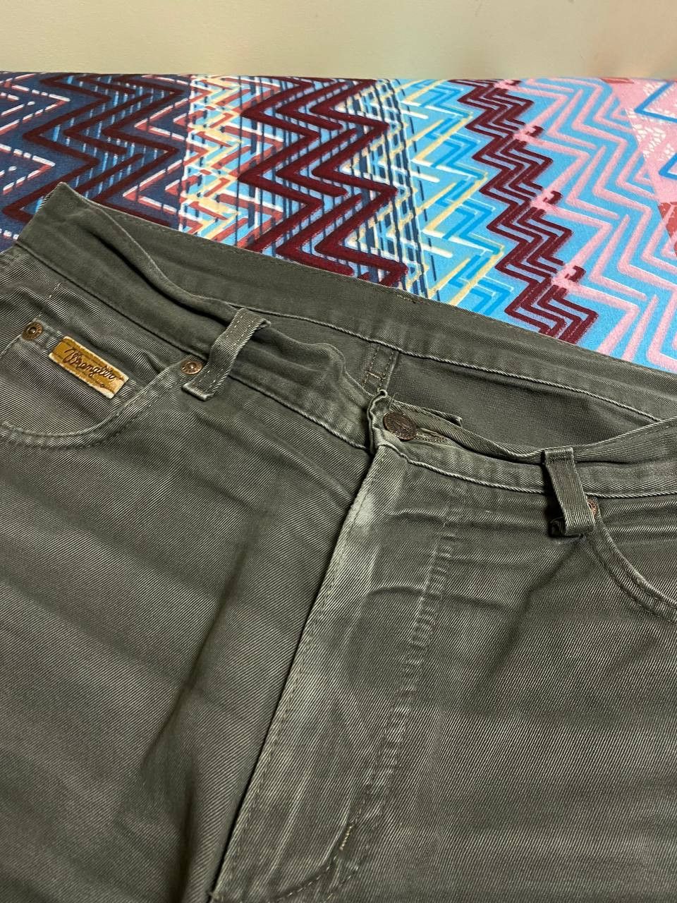 Vintage × Wrangler Vintage 80s Vintage Wrangler jeans Distressed Size US 30 / EU 46 - 4 Thumbnail