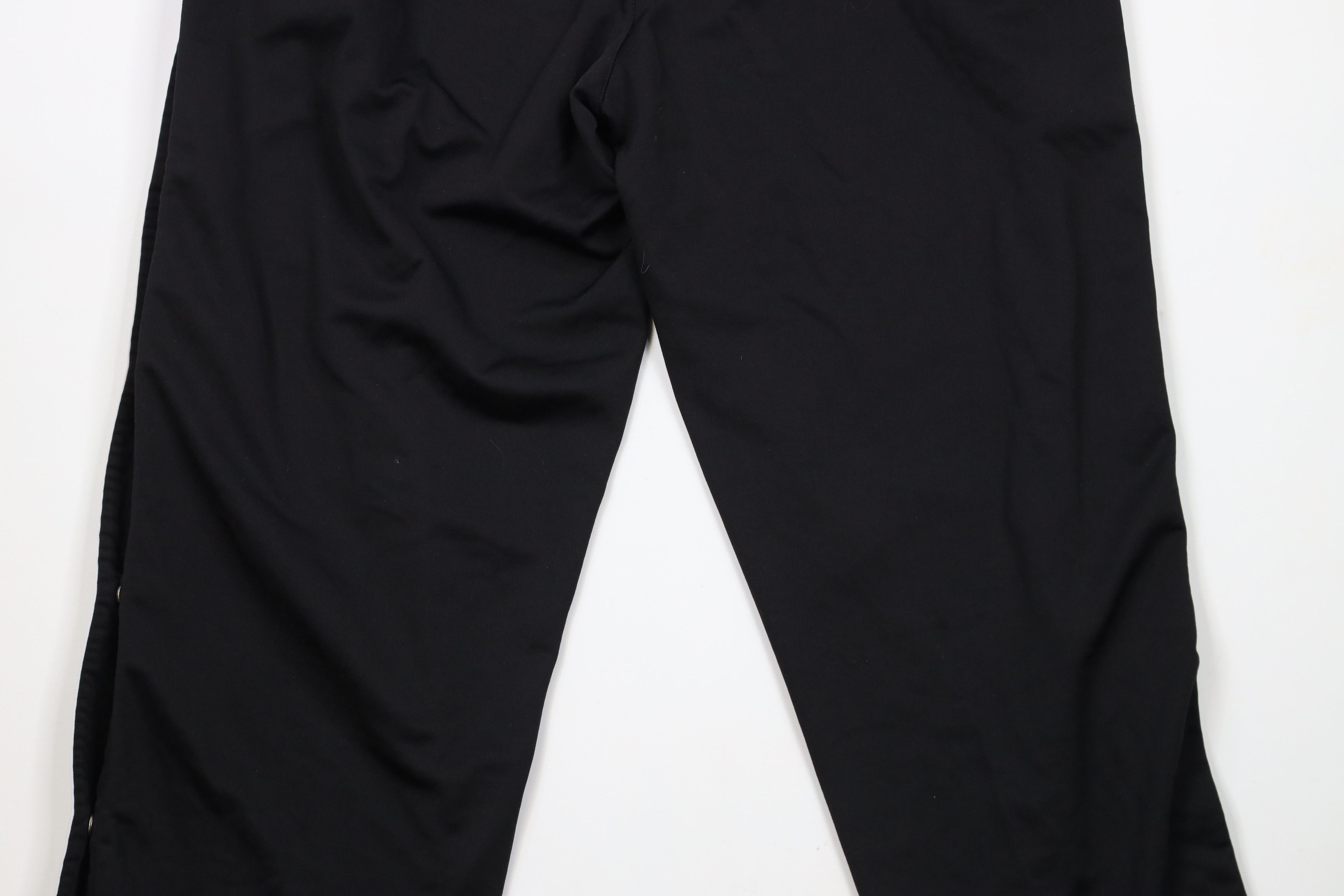Adidas × Vintage Vintage Y2K 2000 Adidas Wide Leg Tearaway Pants Black Size US 38 / EU 54 - 13 Thumbnail
