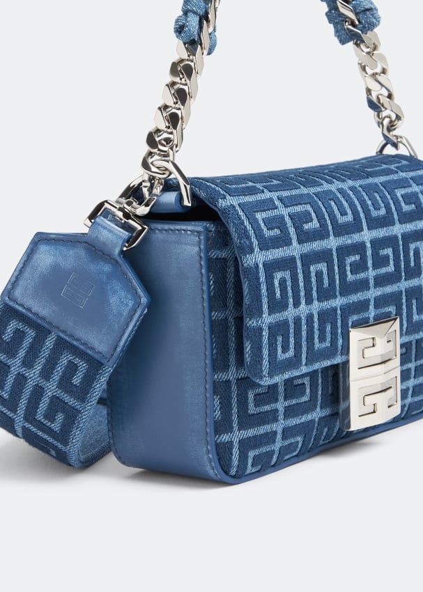 Givenchy o1srvl11e0724 Size: OS / 4G Small Chain Bag in Blue Size ONE SIZE - 5 Thumbnail