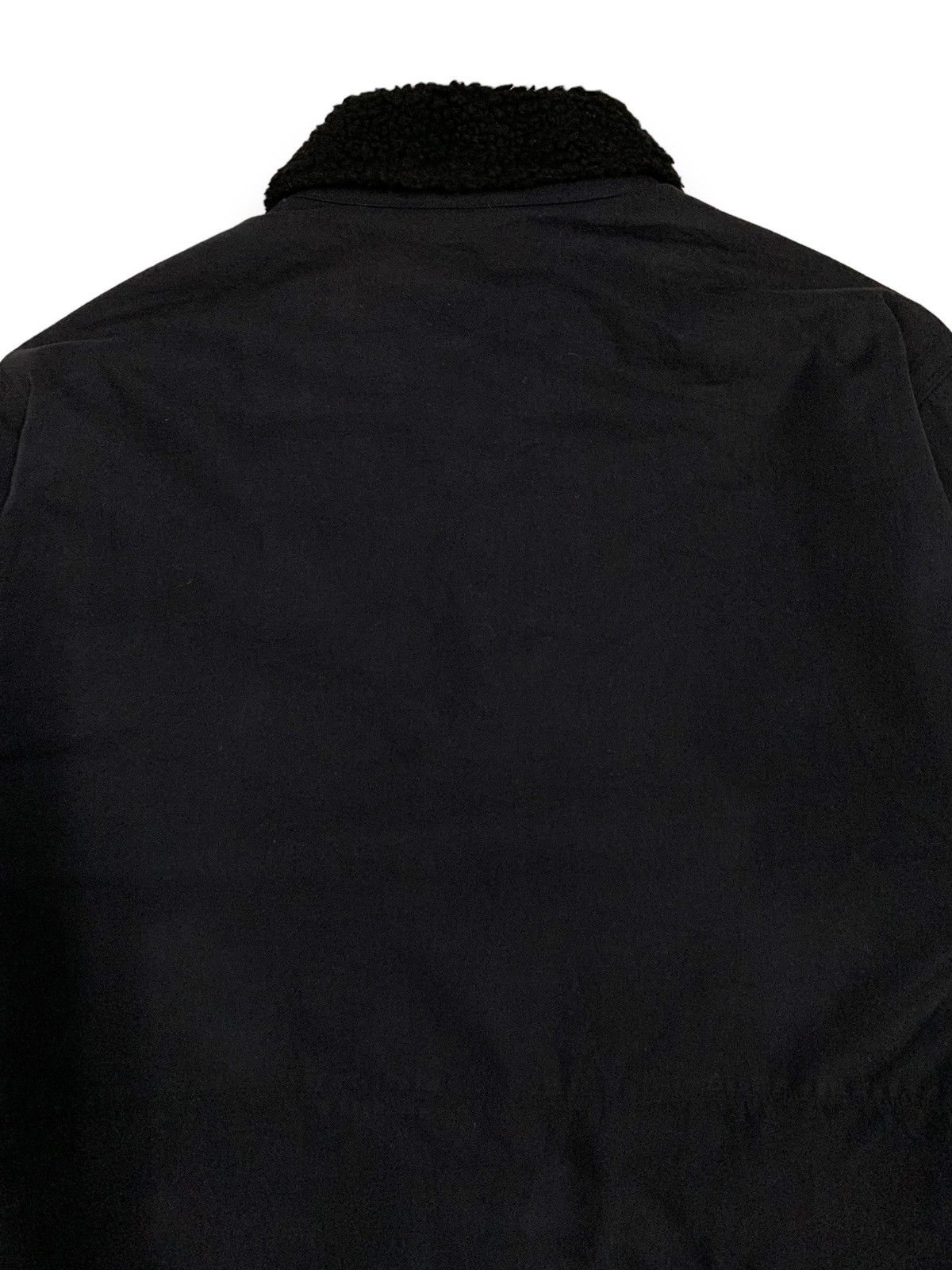 Japanese Brand Vintage The Crimie Canvas Sherpa Lined Trucker/Chore Jacket Size US M / EU 48-50 / 2 - 16 Thumbnail