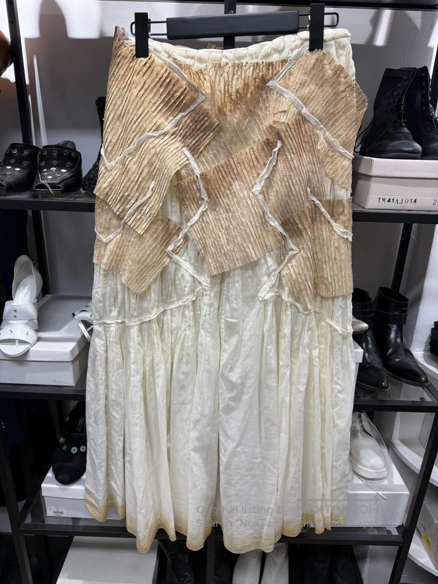 Issey Miyake ISSEY MIYAKE Origami Lace Long Skirt. Size 30" / US 8 / IT 44 - 4 Thumbnail