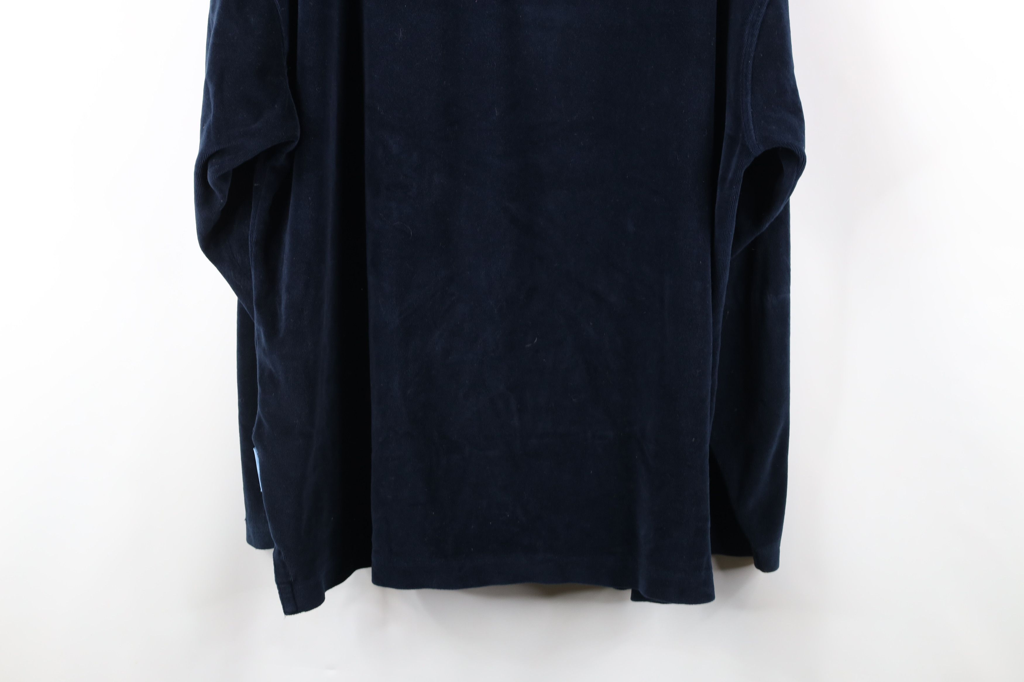 Fubu × Vintage Vintage 90s FUBU Out Script Velour Long Sleeve Polo Shirt Size US XXL / EU 58 / 5 - 10 Thumbnail