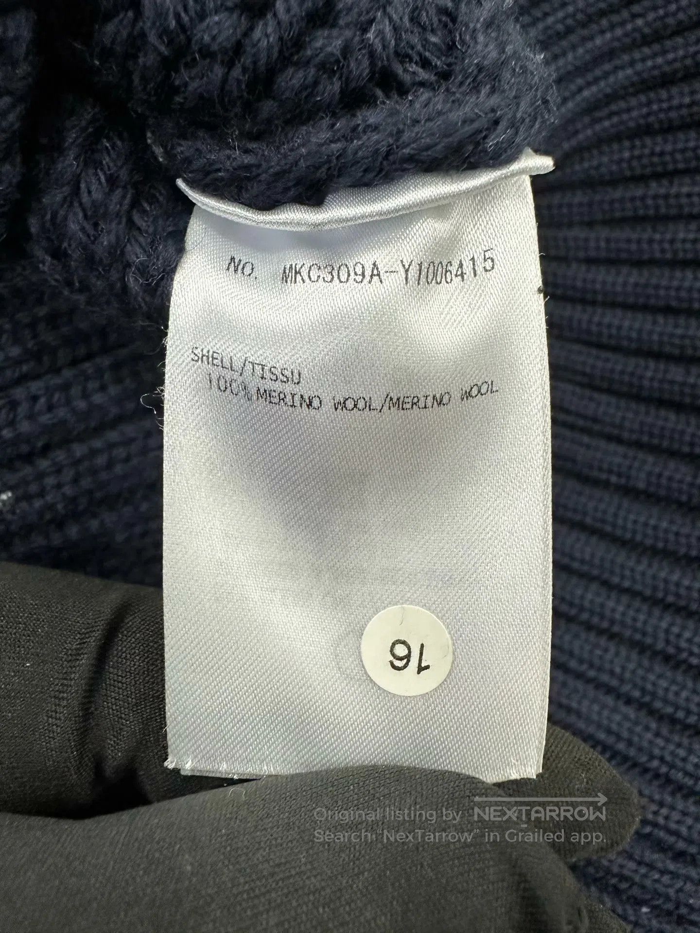 Thom Browne Thom Browne Dark Blue Tweed Four Stripe Knit Cardigan Jack Size US S / EU 44-46 / 1 - 4 Thumbnail