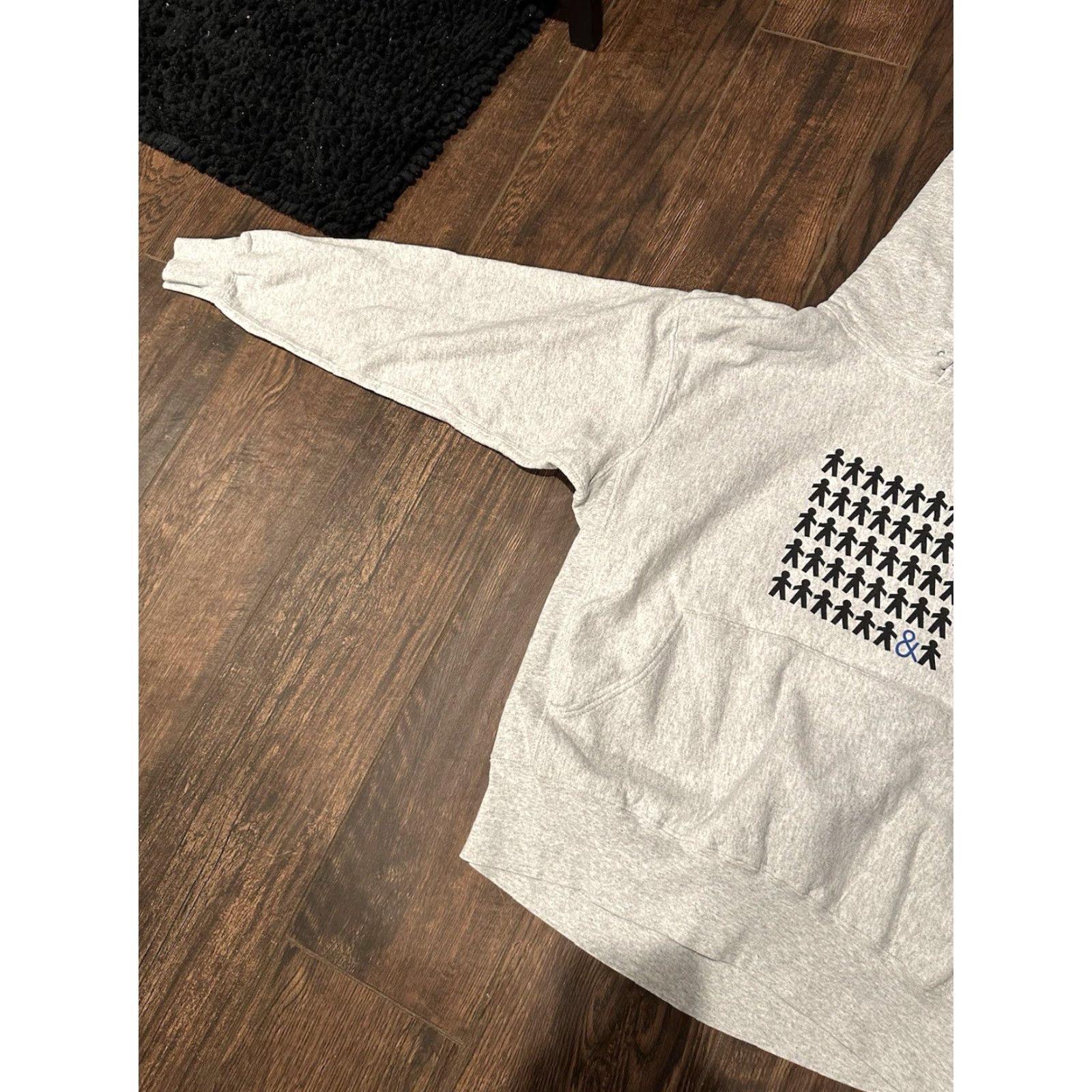 Lee VINTAGE Lee Cross Grain Reverse Weave Hoodie Sweatshirt XL Gray 90s Reversible Mens Size US XL / EU 56 / 4 - 3 Thumbnail