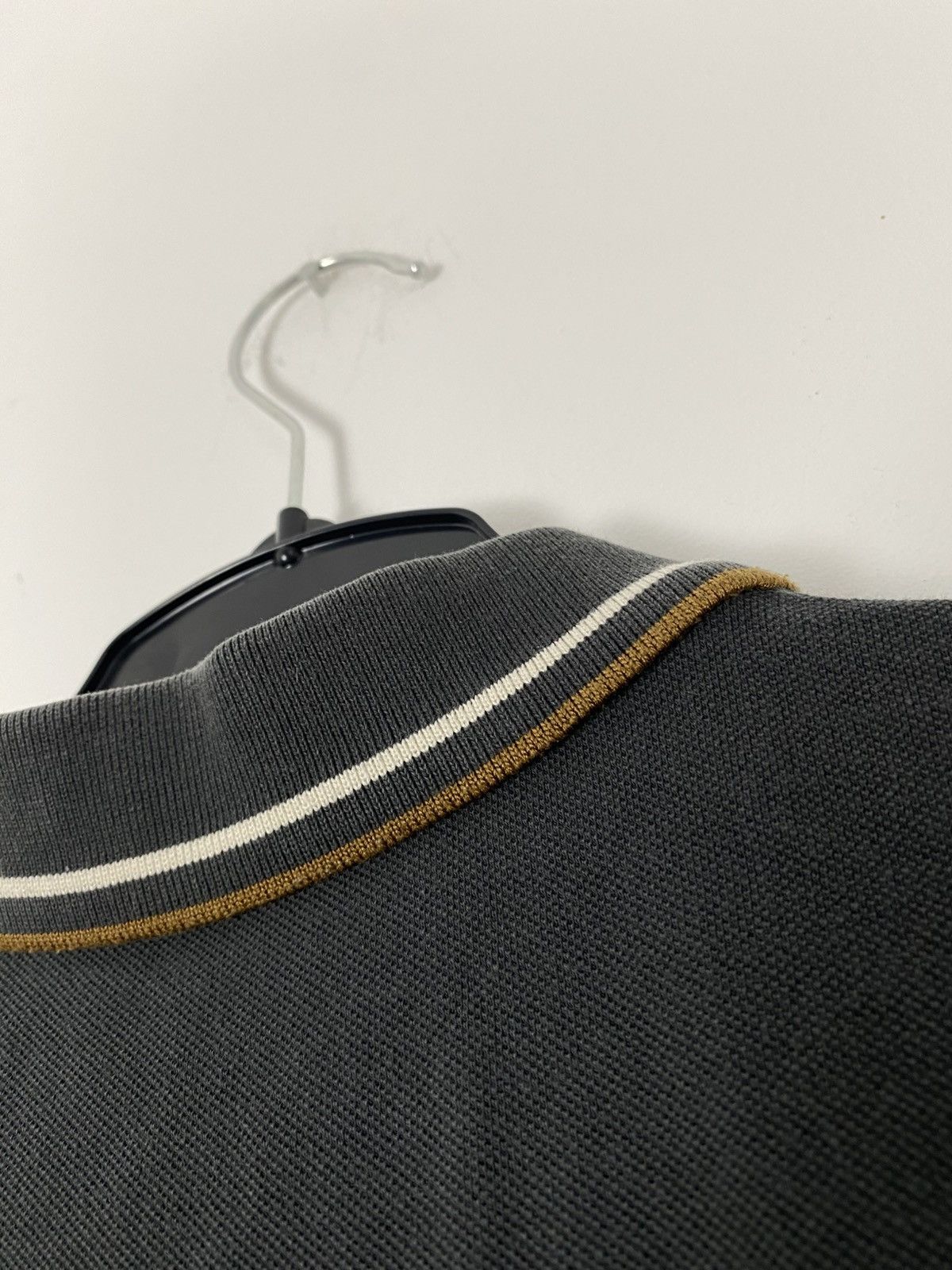 Prada Prada Contrast-Trimmed Cotton Pique Polo Shirt patch M y2k Size US M / EU 48-50 / 2 - 6 Thumbnail