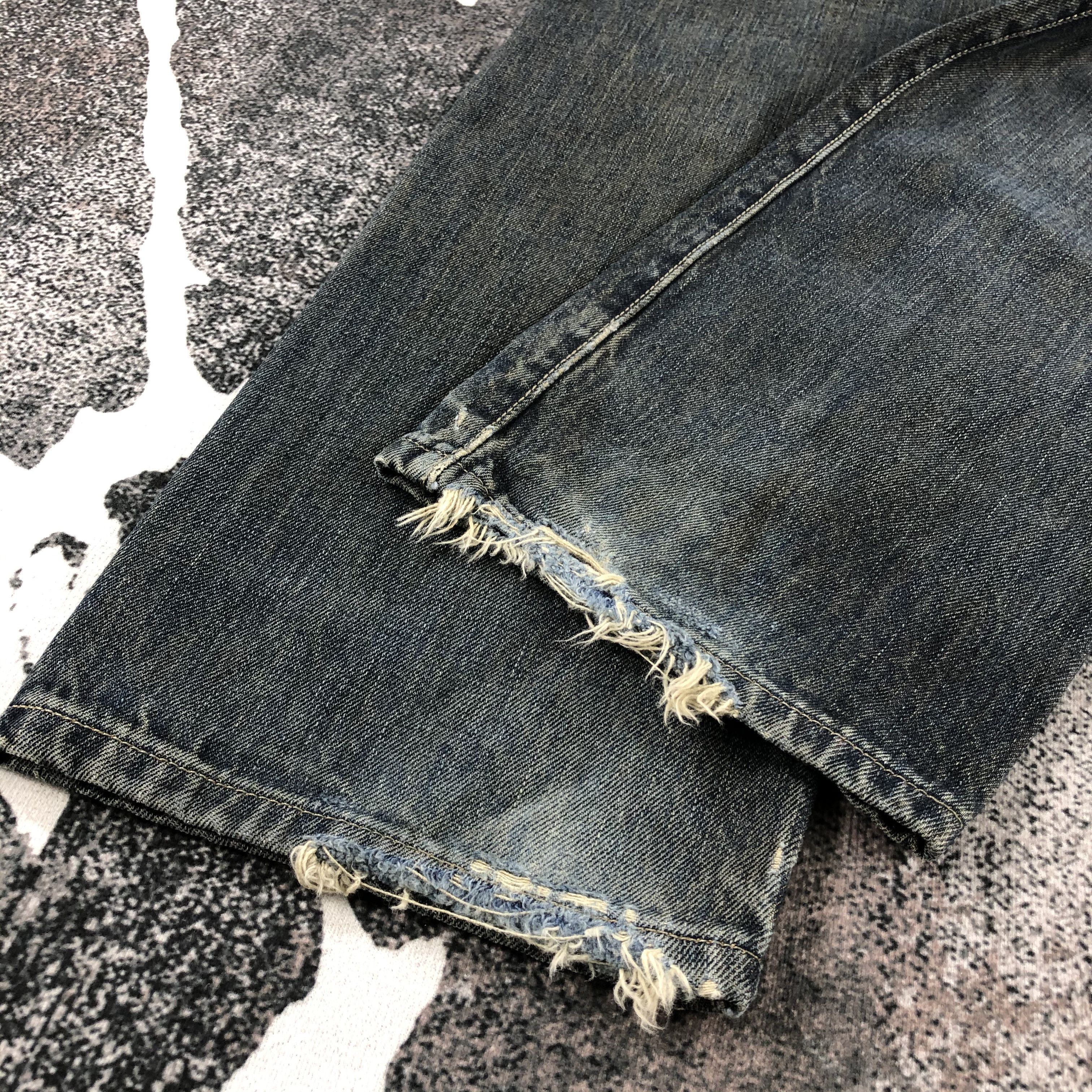 Levi's Vintage Levis 501 Jeans Rusty Blue Denim KJ723 Size US 31 - 6 Thumbnail