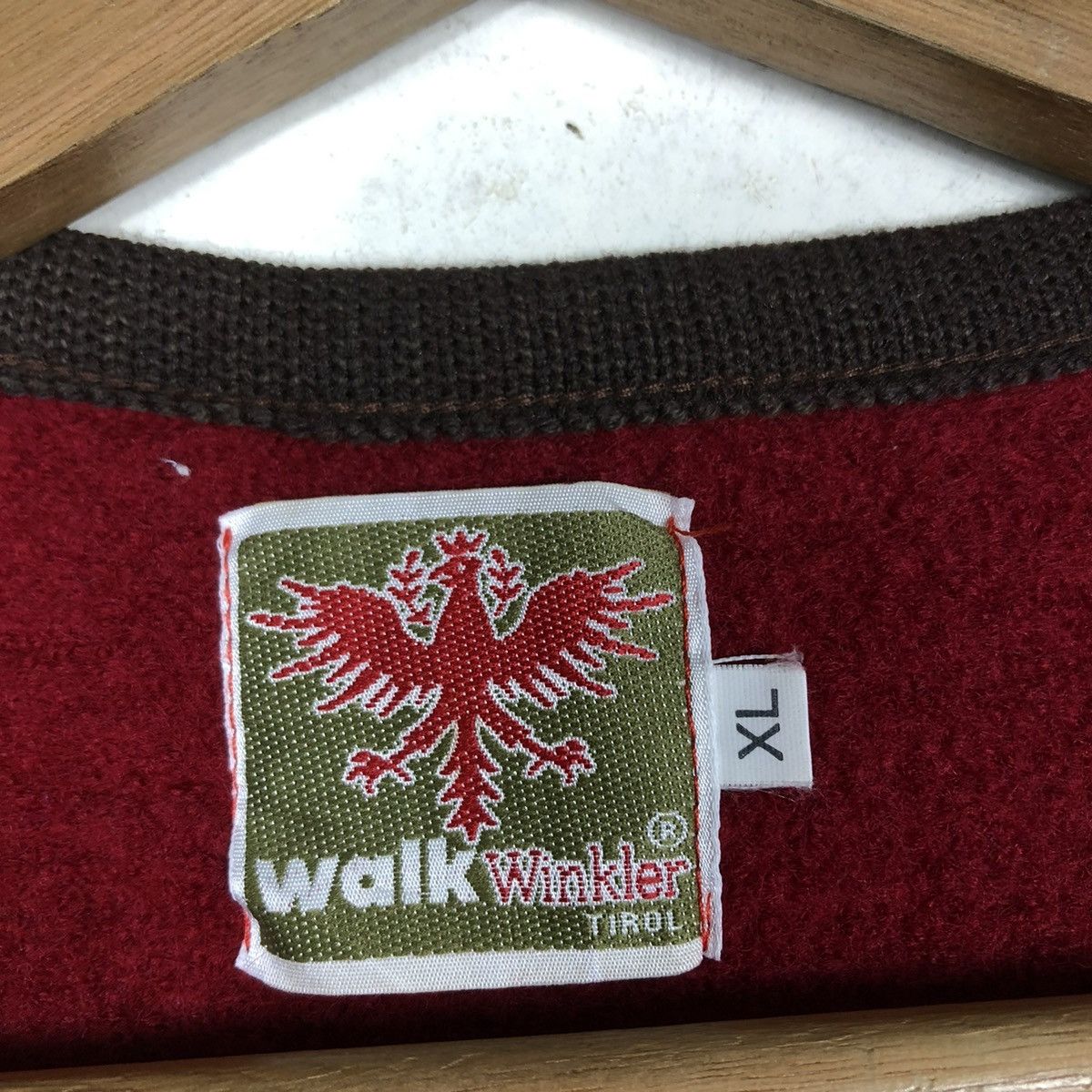 Vintage 📌VINTAGE WOOL VEST JACKET WALK WINKLER ITALY Size US XL / EU 56 / 4 - 17 Thumbnail
