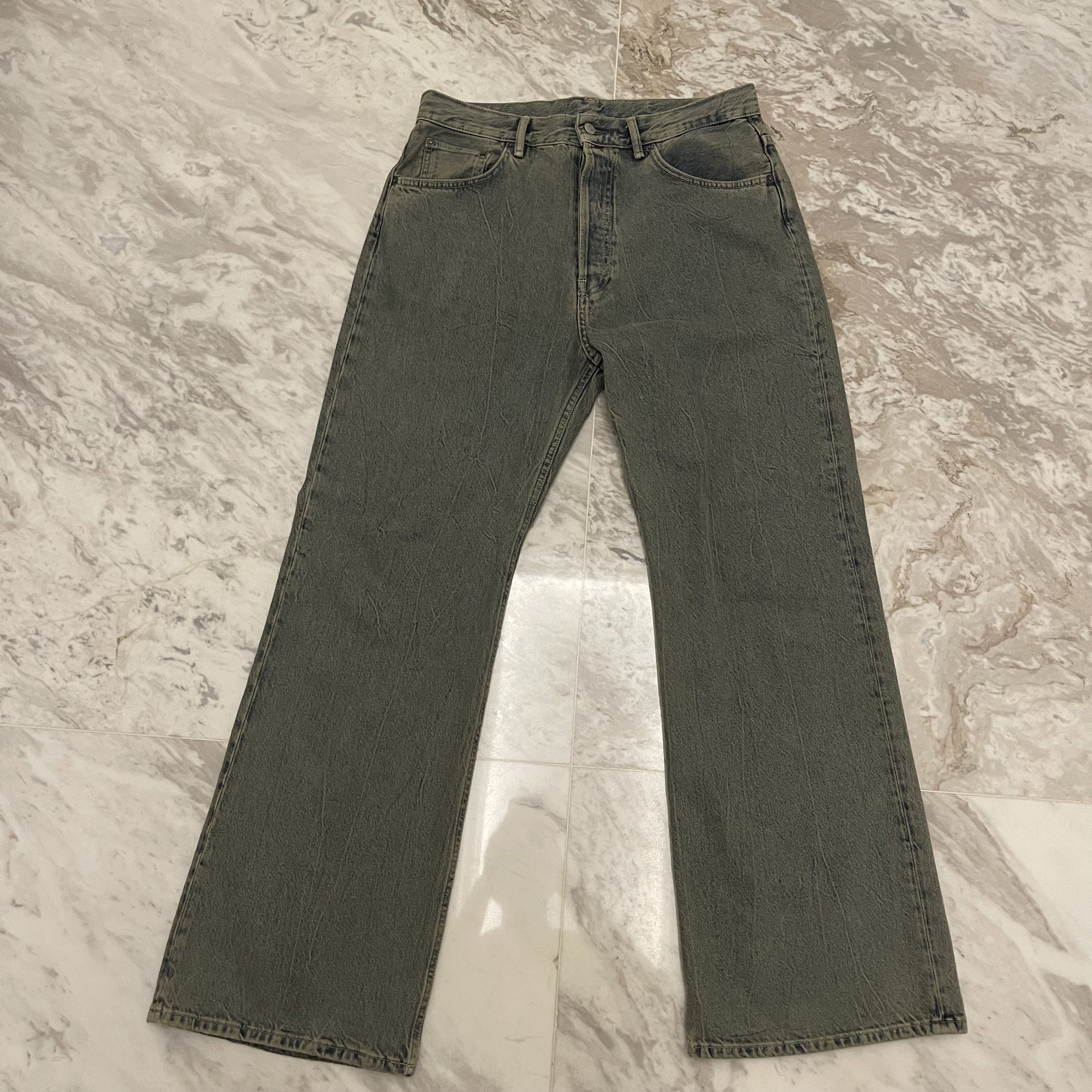 ACNE STUDIOS 2021M VINTAGE BLACK32×32 Acne Studios - Regular fit jeans - 2021M - Black