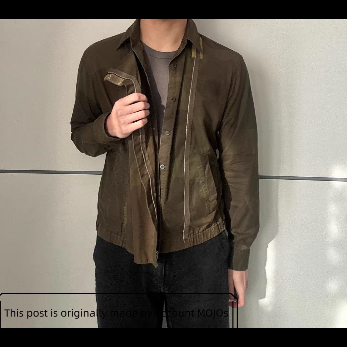 Dries Van Noten Sz 46 Dries Van Noten Napoleon Camo Jacket mojos7766 Size US S / EU 44-46 / 1 - 7 Thumbnail