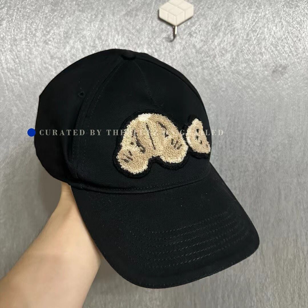 Palm Angels Palm Angels Bear Embroidered Cap Size ONE SIZE - 2 Thumbnail