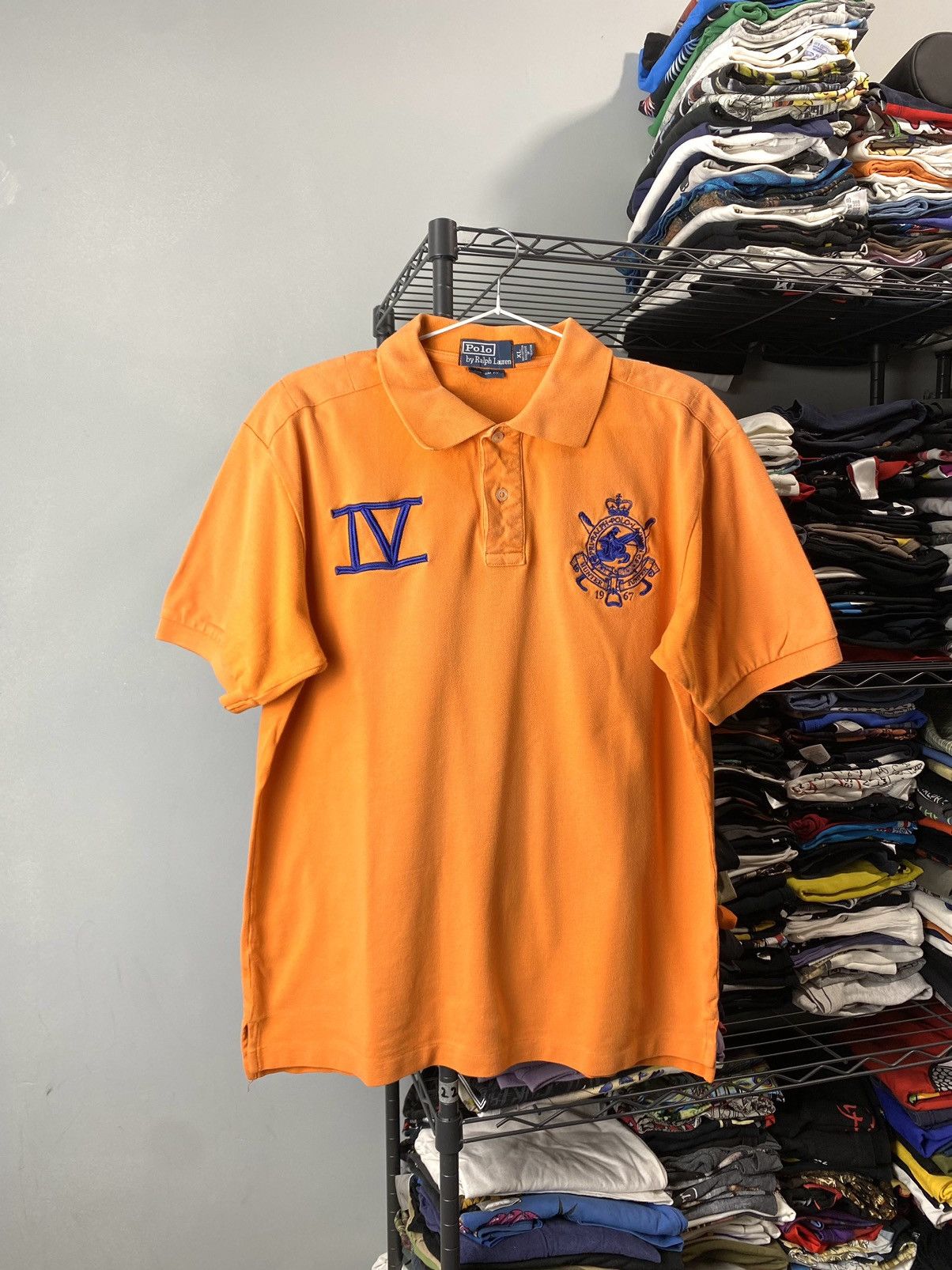 Polo Ralph Lauren Vintage Polo Ralph Lauren Polo Shirt Tee Size US XL / EU 56 / 4 - 1 Thumbnail