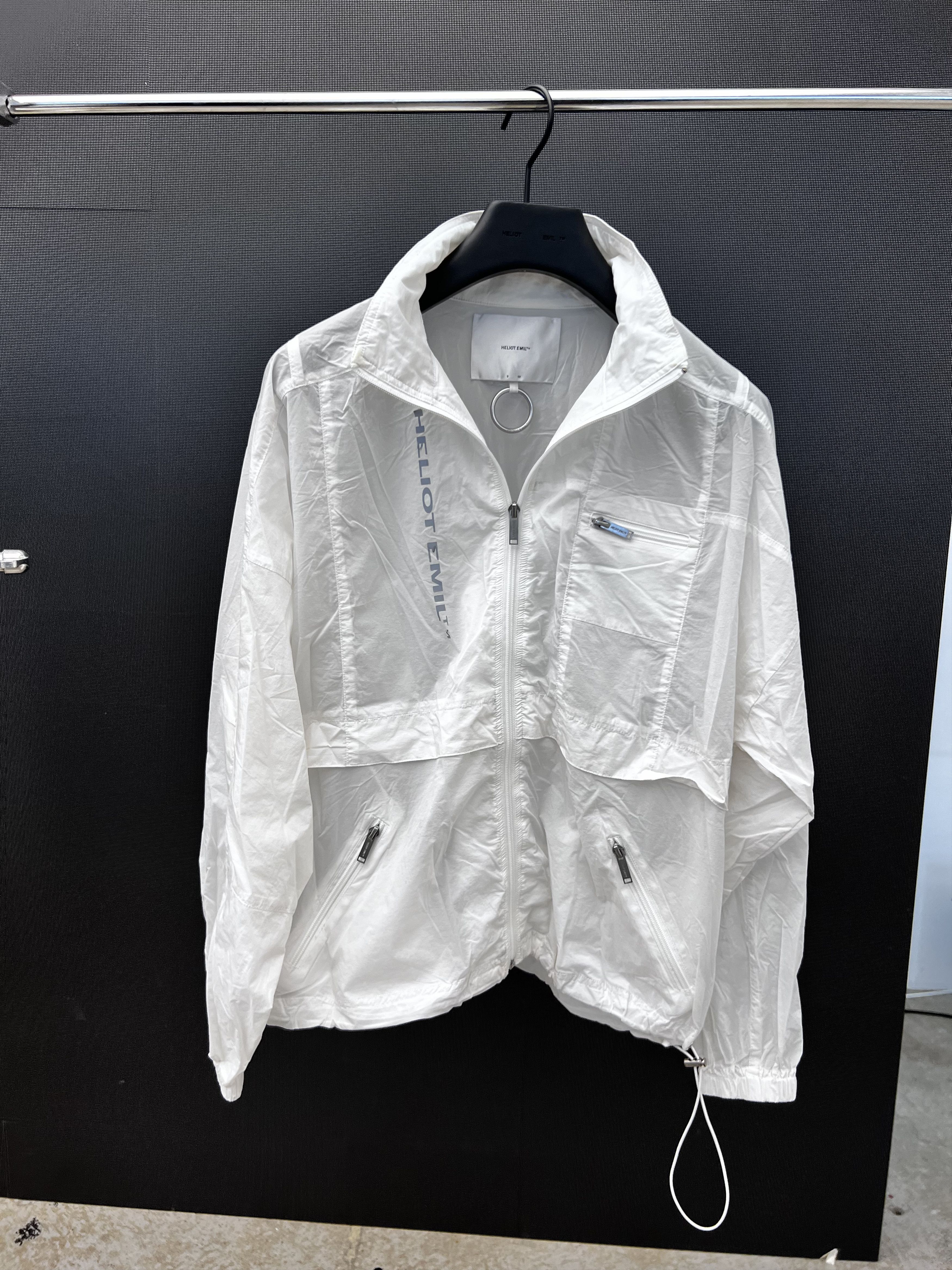 Heliot Emil ZIP UP LIGHT TECH JACKET Size US S / EU 44-46 / 1 - 1 Thumbnail