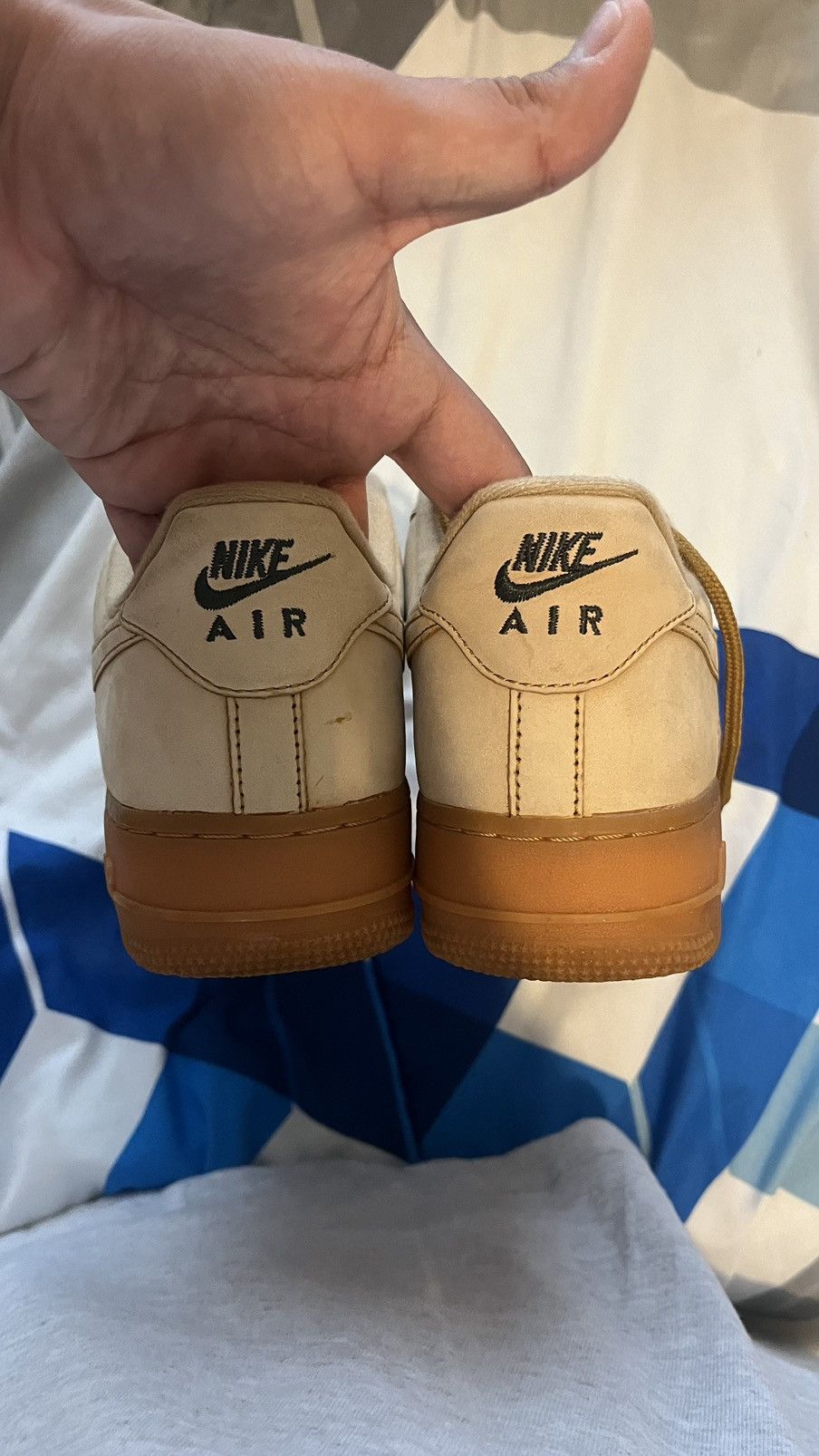Nike Air Force "Flax" 2017 Size US 8 / EU 41 - 9 Thumbnail