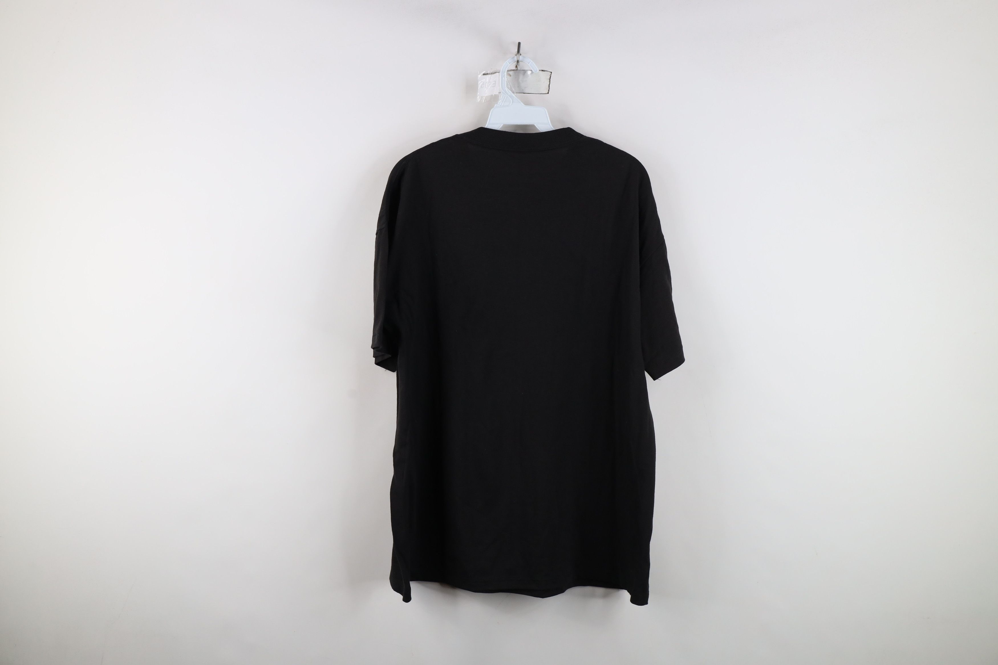 Vintage Vintage 90s Please Music Festival T-Shirt Black Cotton USA Size US XL / EU 56 / 4 - 11 Thumbnail