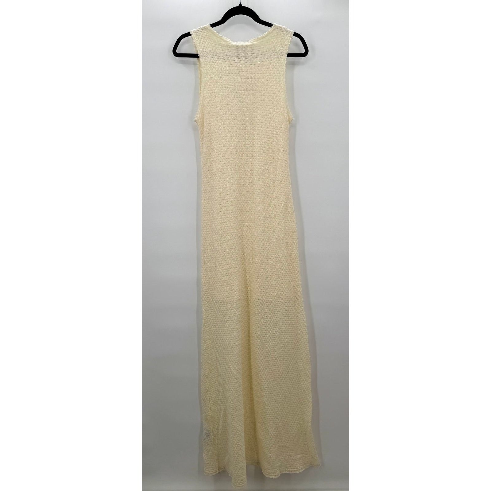 Rag & Bone NWT Rag & Bone Carine Crochet Cream/Ivory Tank Maxi Dress Size M / US 6-8 / IT 42-44 - 4 Thumbnail