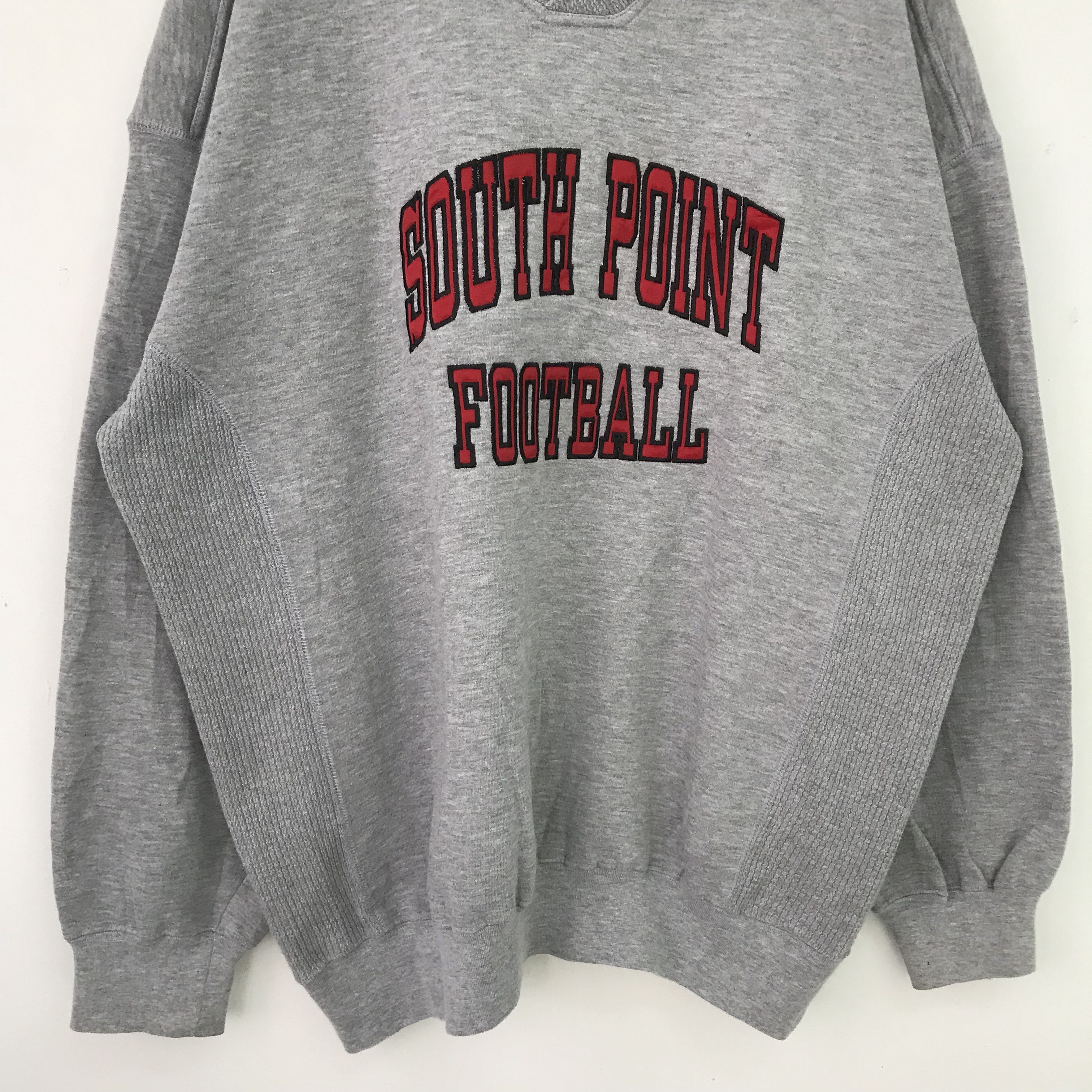 Vintage Vintage South Point Football Grey Sweatshirt - 342 Size US XL / EU 56 / 4 - 3 Thumbnail