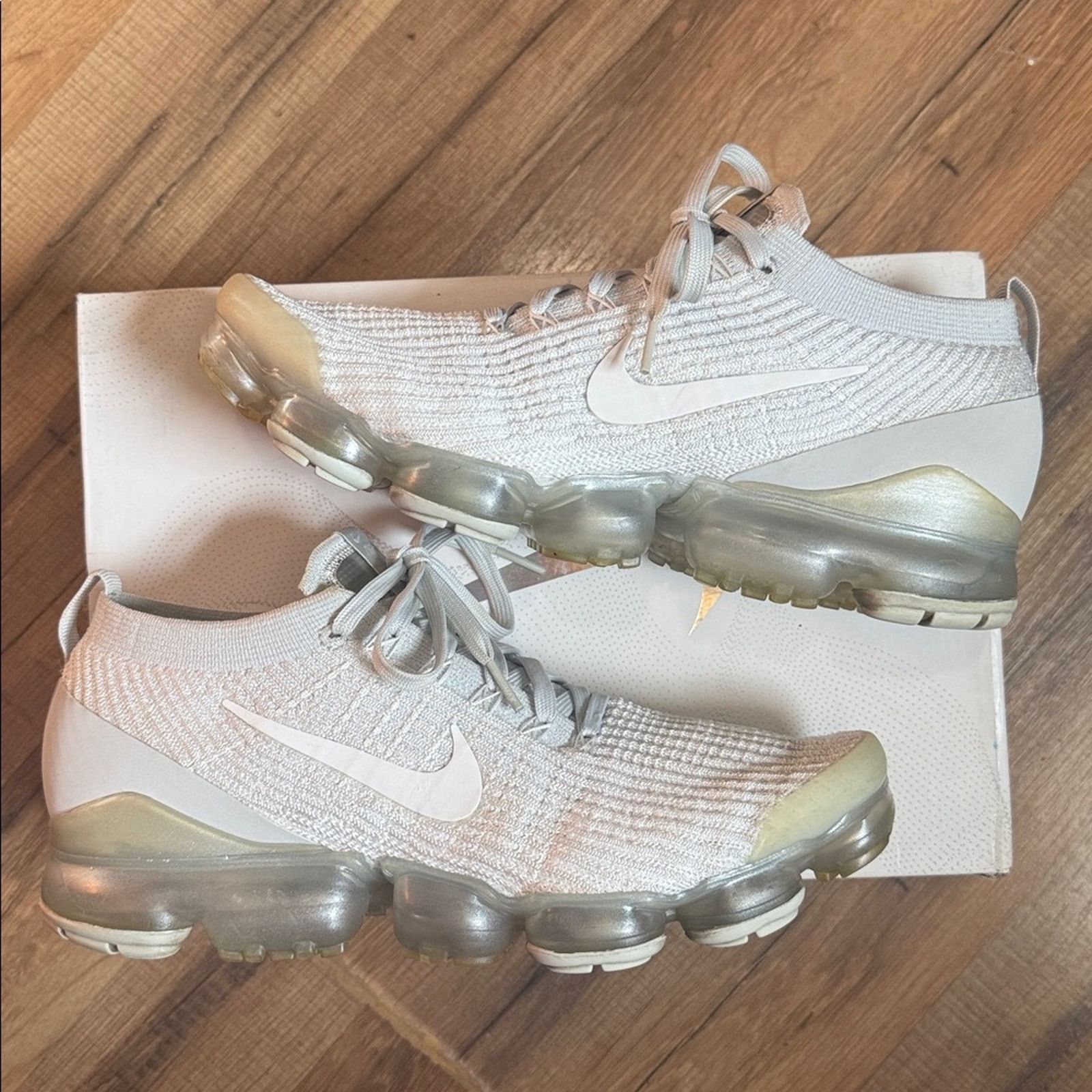 Nike Nike Air Vapormax Flyknit 3 'Pure Platinum' Size US 10.5 / EU 43-44 - 1 Thumbnail