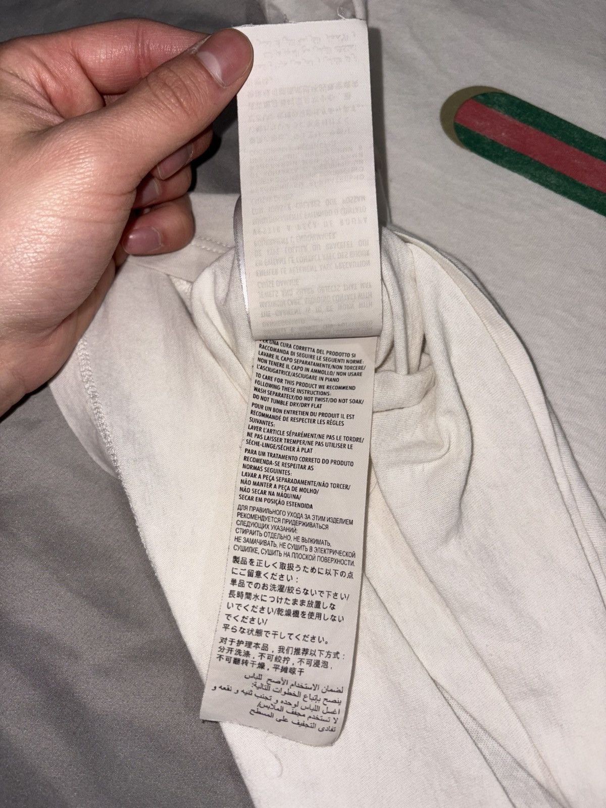 Gucci Gucci distressed thrashed graphic shirt embroidery flower Size US M / EU 48-50 / 2 - 10 Thumbnail