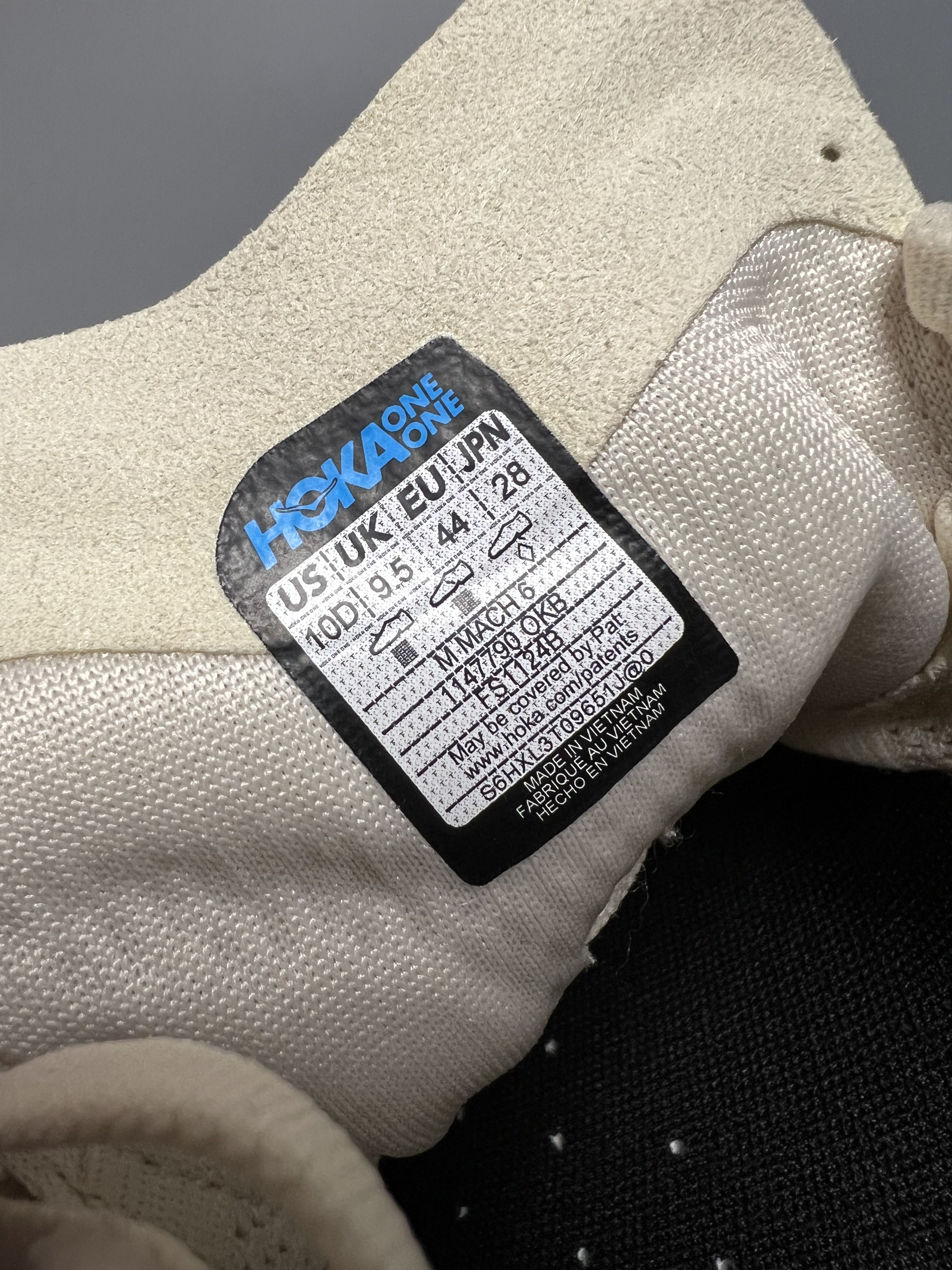 Hoka 10D Hoka One One Mach 6 Men's Running Shoes 1147790-OKB Size US 10 / EU 43 - 20 Thumbnail