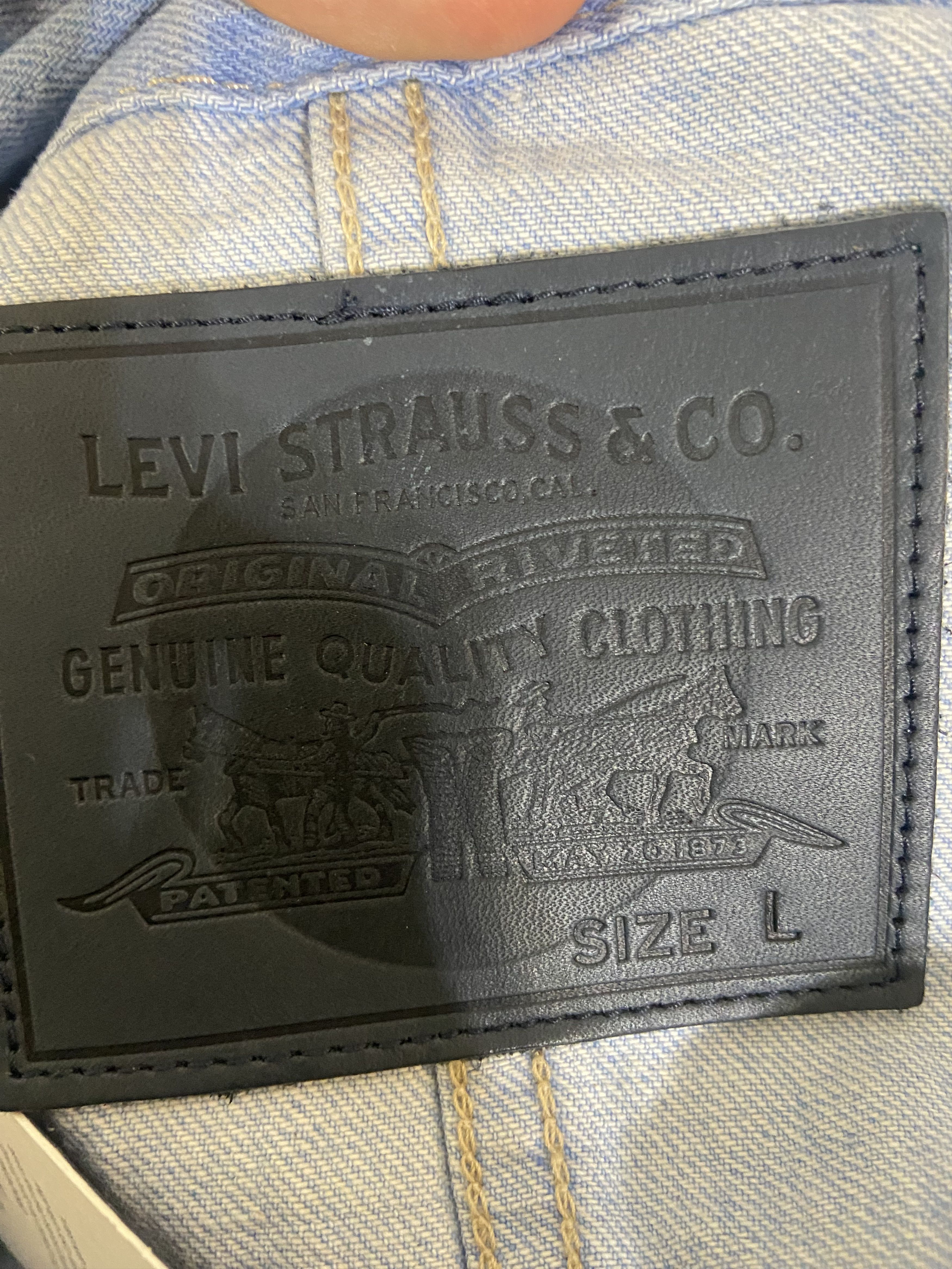 Levi's Levi’s UTILITY SELVEDGE TRUCKER JACKET Made In Japan SZ L Size US L / EU 52-54 / 3 - 3 Thumbnail