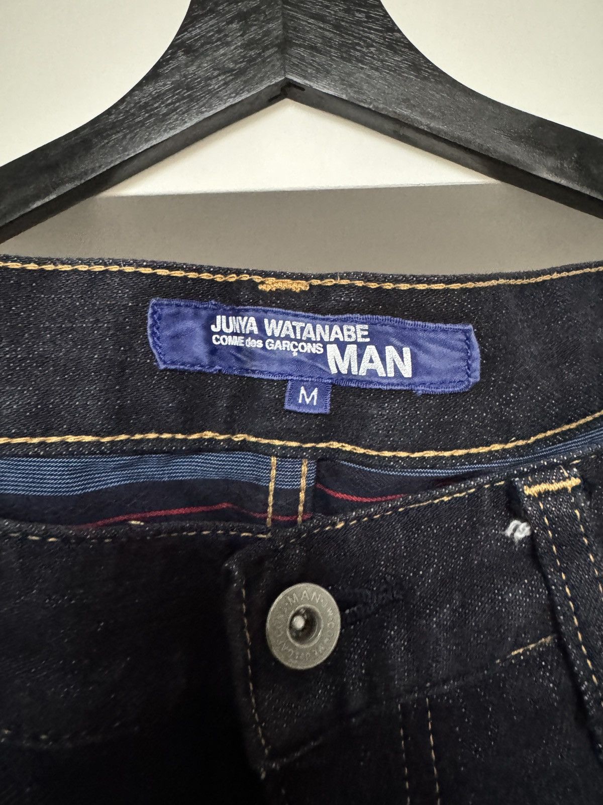 Junya Watanabe Junya Watanabe man dark navy jeans Size US 32 / EU 48 - 7 Thumbnail