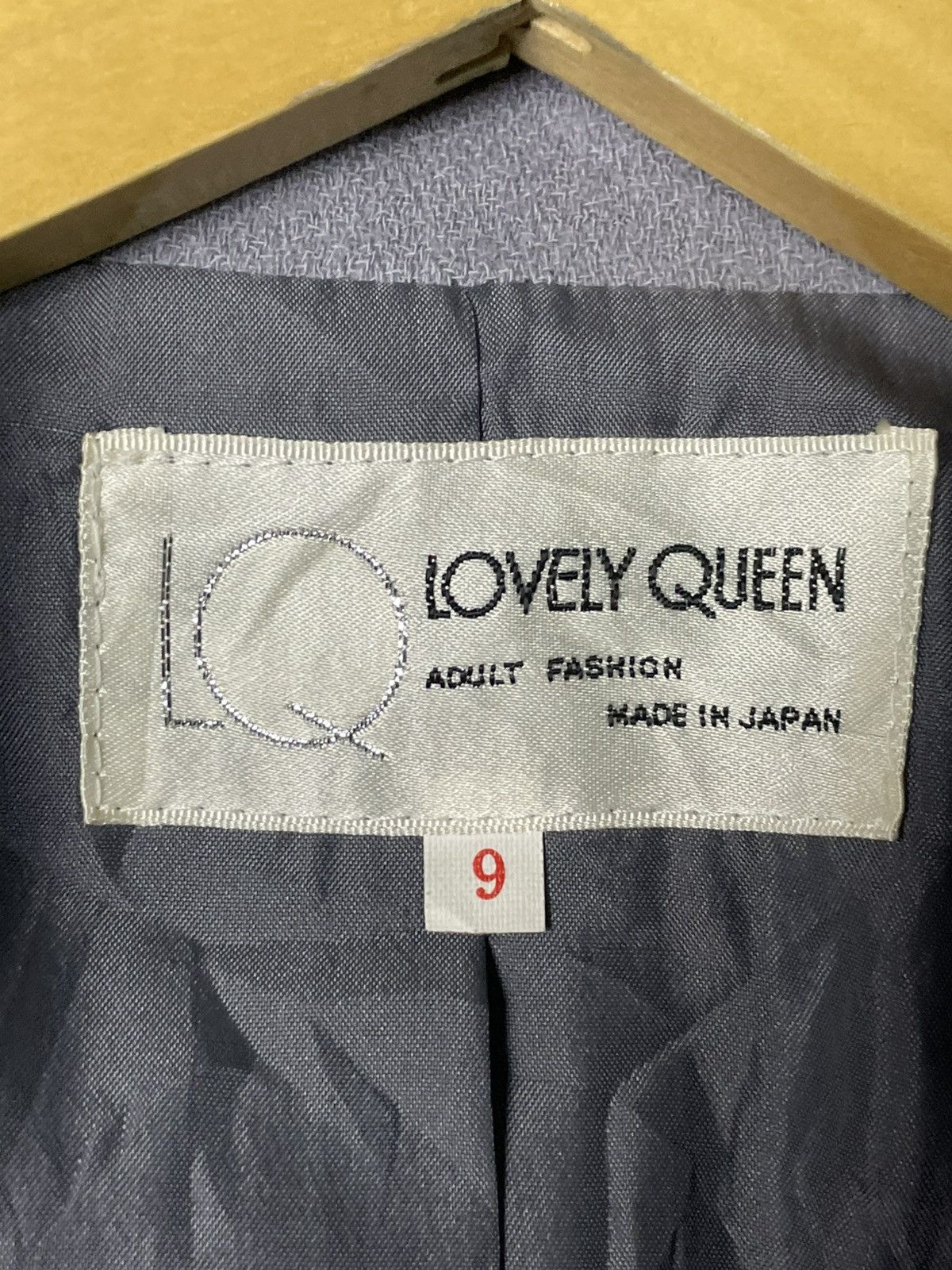 Japanese Brand × Vintage Lovely Queen Brand Wool Belted Coat (66) Size XXS / US 00 / IT 34 - 8 Thumbnail