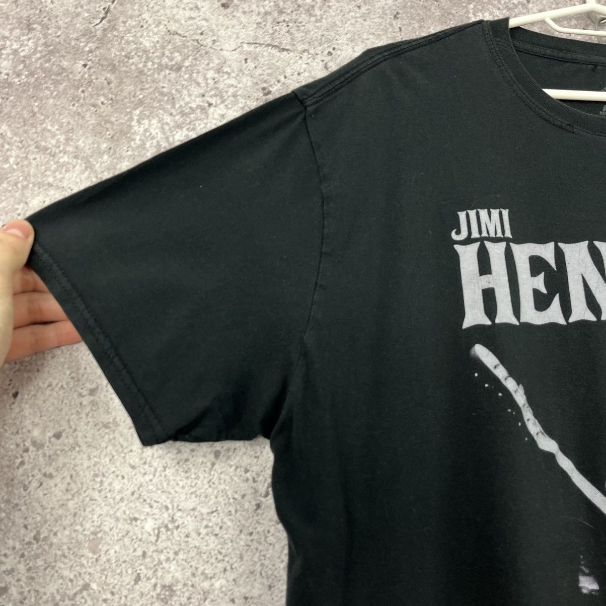 Band Tees Jimi Hendrix Distressed Tee Big Logo Black Size XL Size US XL / EU 56 / 4 - 6 Thumbnail