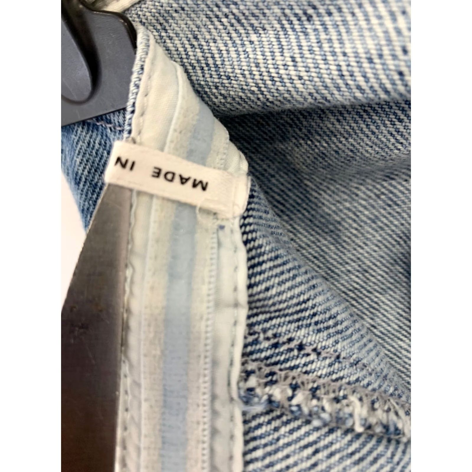 Isabel Marant Isabel Marant Étoile Solizinia Strapless Top Bustier Peplum Denim Acid Wash M 38 Blue Womens Size M / US 6-8 / IT 42-44 - 5 Thumbnail