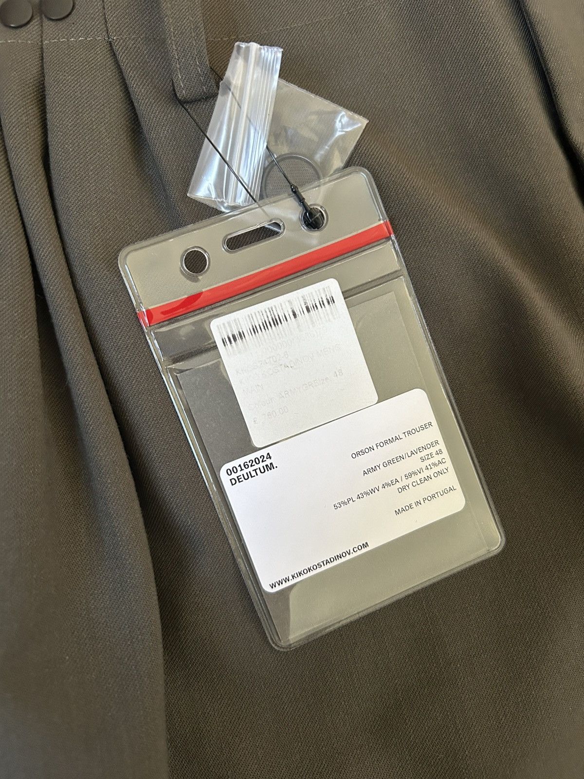 Kiko Kostadinov Orson Formal Trouser Size US 32 / EU 48 - 4 Thumbnail