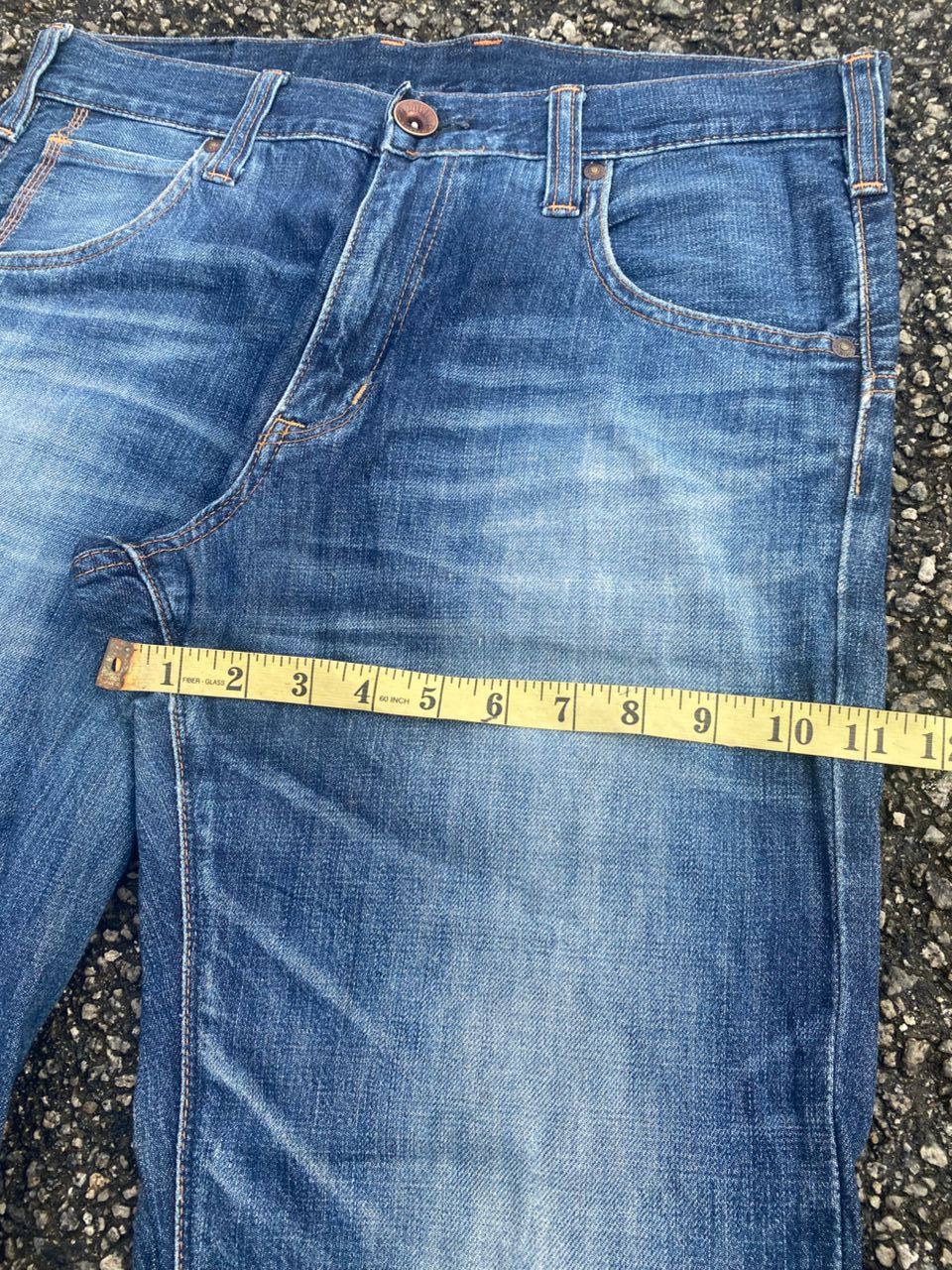 Edwin VINTAGE EDWIN EXCLUSIVE VINTAGE DISTRESSED DENIM Size US 30 / EU 46 - 10 Thumbnail