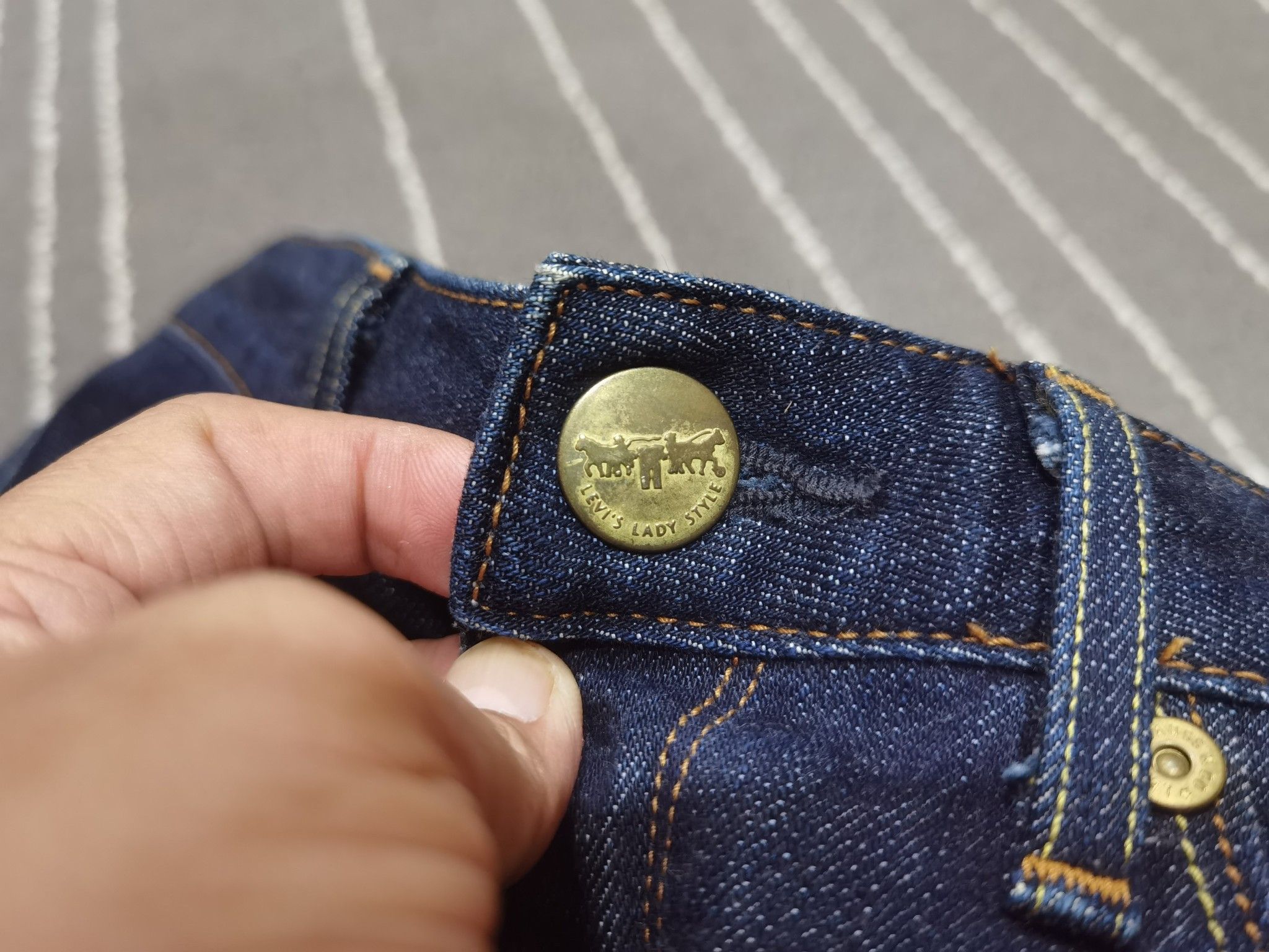 Levi's LEVI'S LADY STYLE japan blue Denim W28 5132 Size 28" / US 6 / IT 42 - 8 Thumbnail