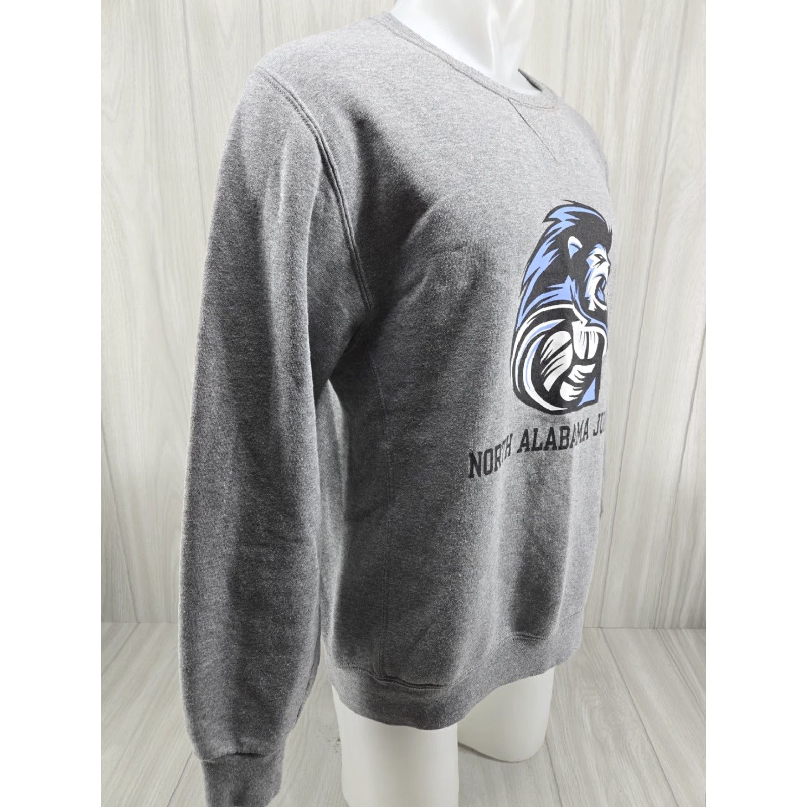 Russell Athletic North Alabama Juniors Vollyball Lion Sweater Gray Size Large Size L / US 10 / IT 46 - 6 Thumbnail