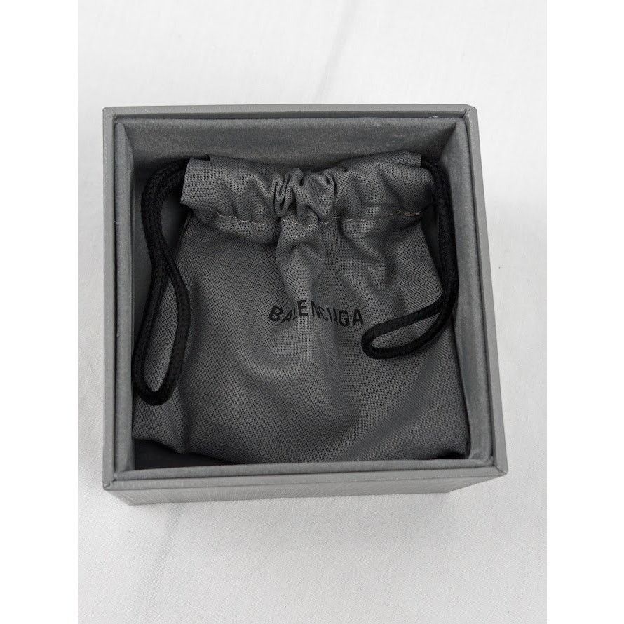 Balenciaga o1rshd1 Size: OS / Women's Zip Earrings Brass/Antique Gold Size ONE SIZE - 18 Thumbnail