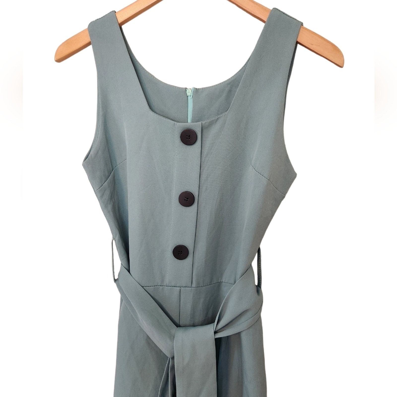 Nasty Gal NWT Nasty Gal Jump To It Wide Leg Jump Suit Small Size 28" / US 6 / IT 42 - 7 Thumbnail