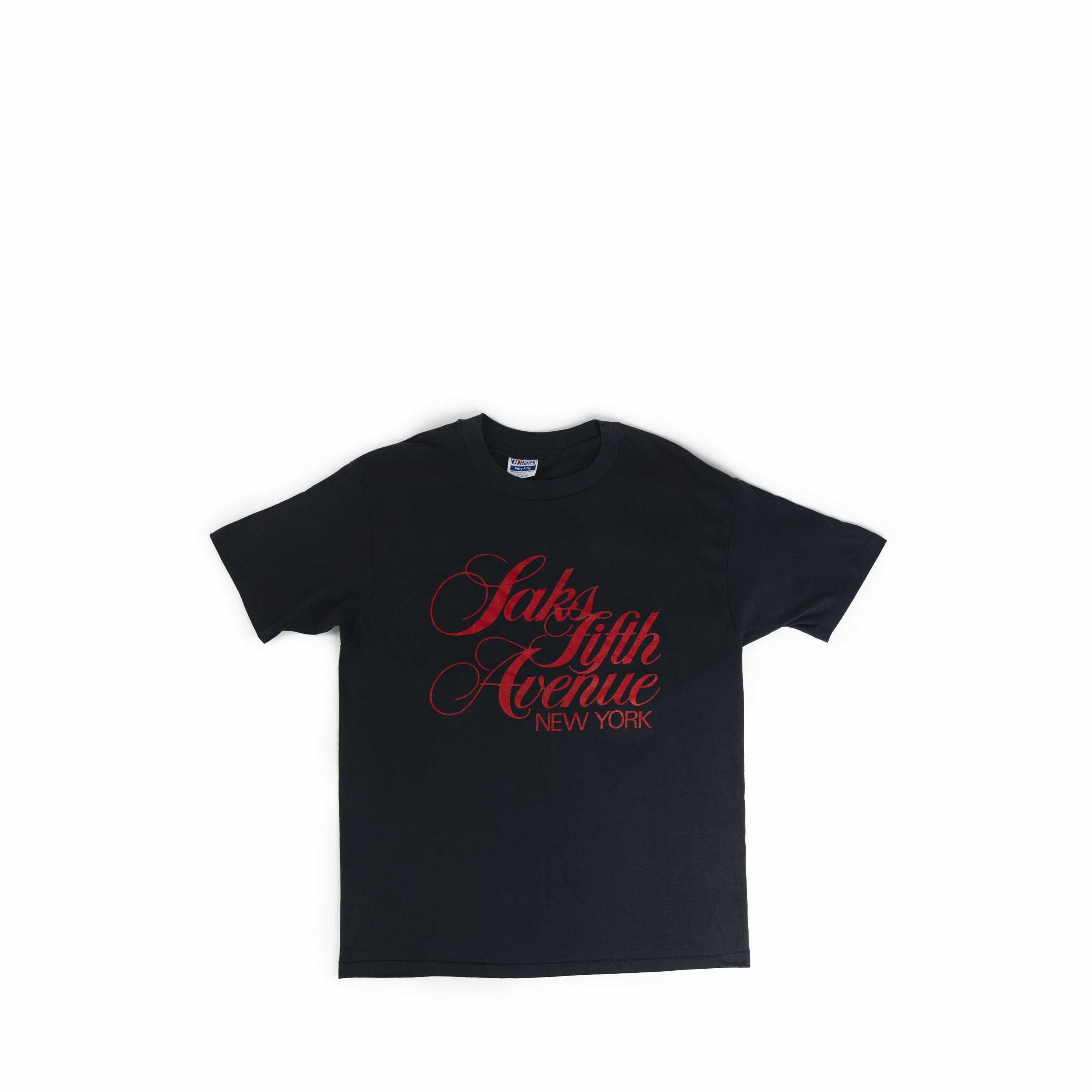 Saks Fifth Avenue Vintage 1980's Saks Fifth Avenue Tee Shirt Size US XL / EU 56 / 4 - 1 Thumbnail