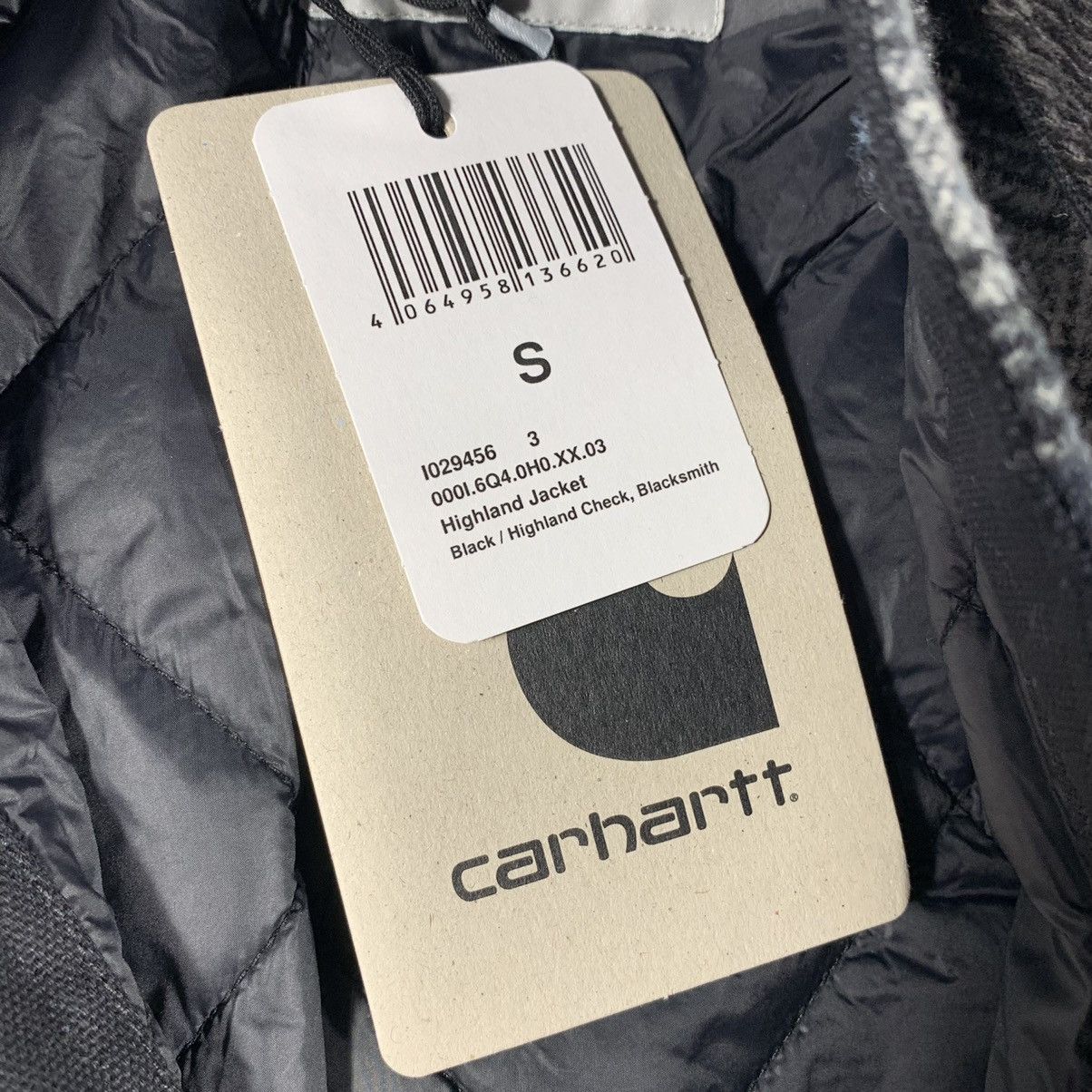 Carhartt × Vintage CARHARTT HIGHLAND JACKET DENIM WOOL AMERICAN STYLE Size US S / EU 44-46 / 1 - 10 Thumbnail