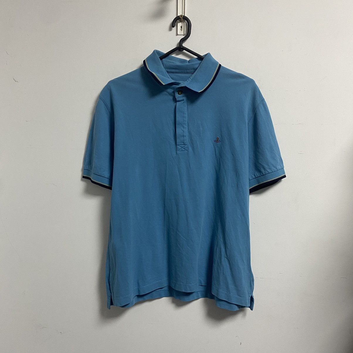 Vivienne Westwood Vivienne Westwood Polo Shirt Logo Orb Basic Y2k Size US XL / EU 56 / 4 - 1 Thumbnail