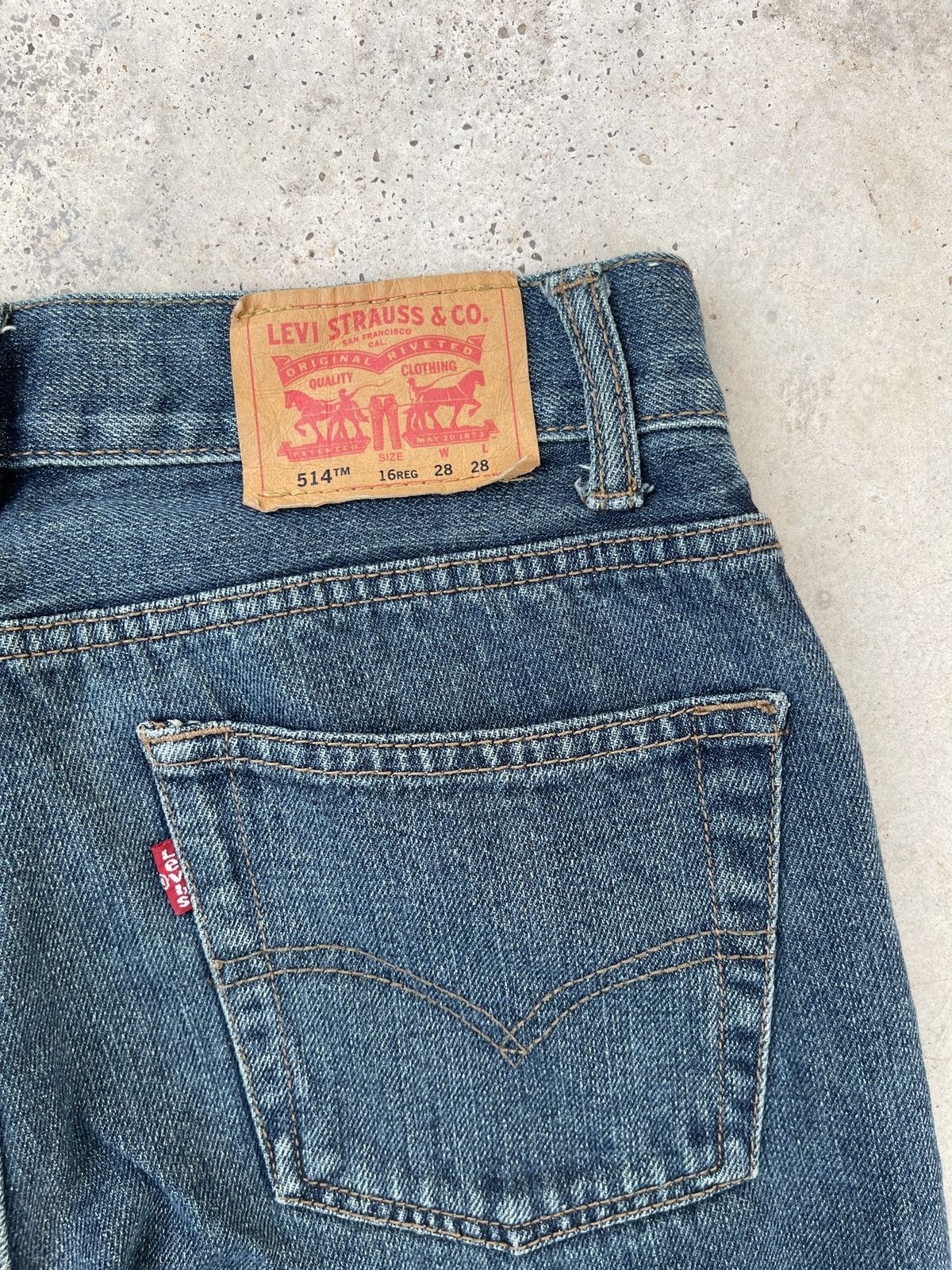 Levi's × Levi's Vintage Clothing × Vintage Vintage Y2K Levi’s Faded Blue Denim Jeans Size US 28 / EU 44 - 5 Thumbnail