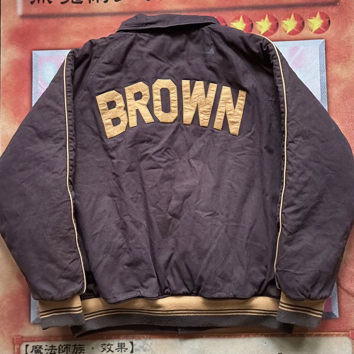 Other Brock Jeans ‘Brown’ Varsity Jacket Size US XL / EU 56 / 4 - 2 Thumbnail