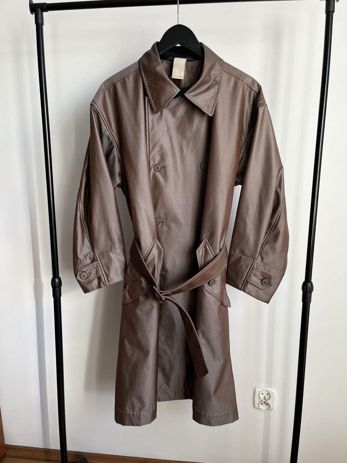 Issey Miyake Archive Issey Miyake Windcoat mid 90s soft shell trench coat Size US M / EU 48-50 / 2 - 3 Thumbnail