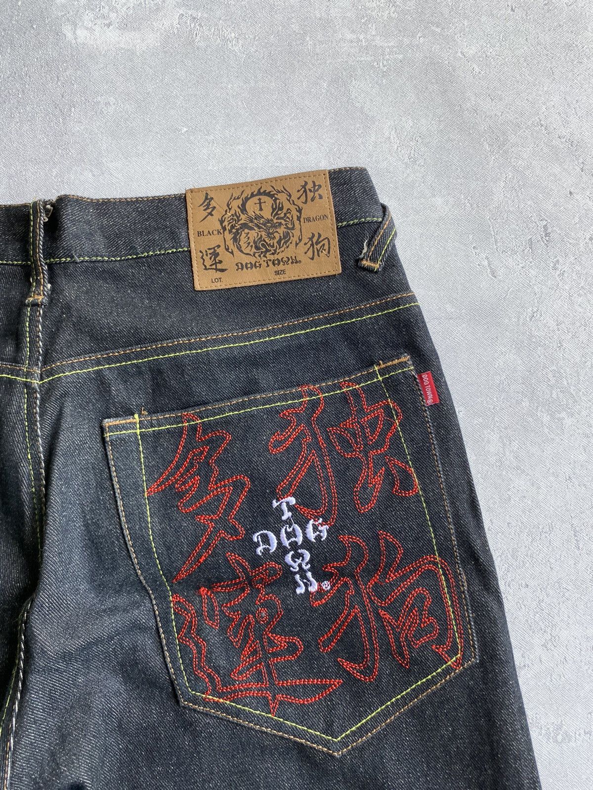 Dogtown Vintage Dog Town Black Dragon Pants Size 32 Size US 32 / EU 48 - 4 Thumbnail